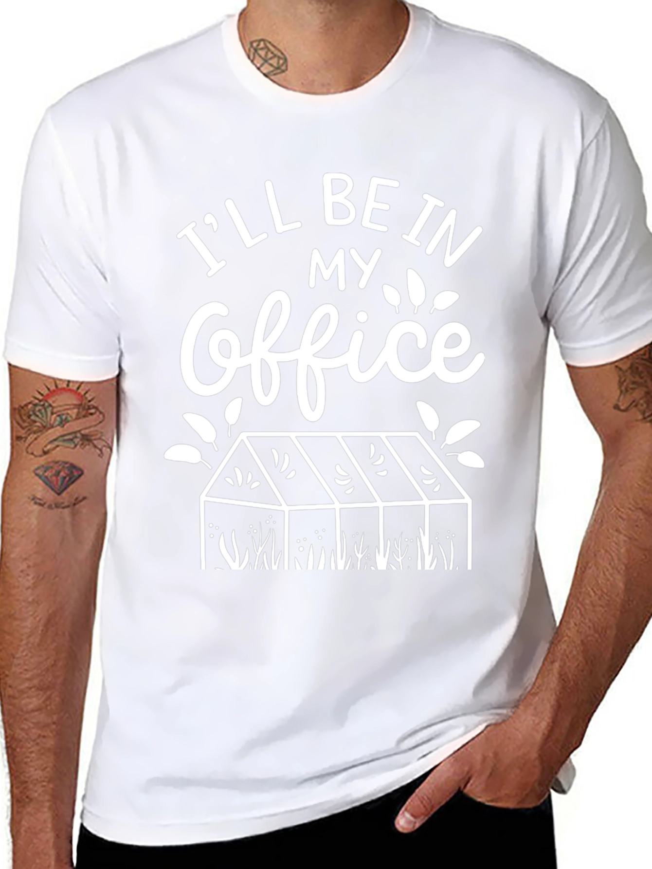 Ill Be In My Office Garden T-Shirt