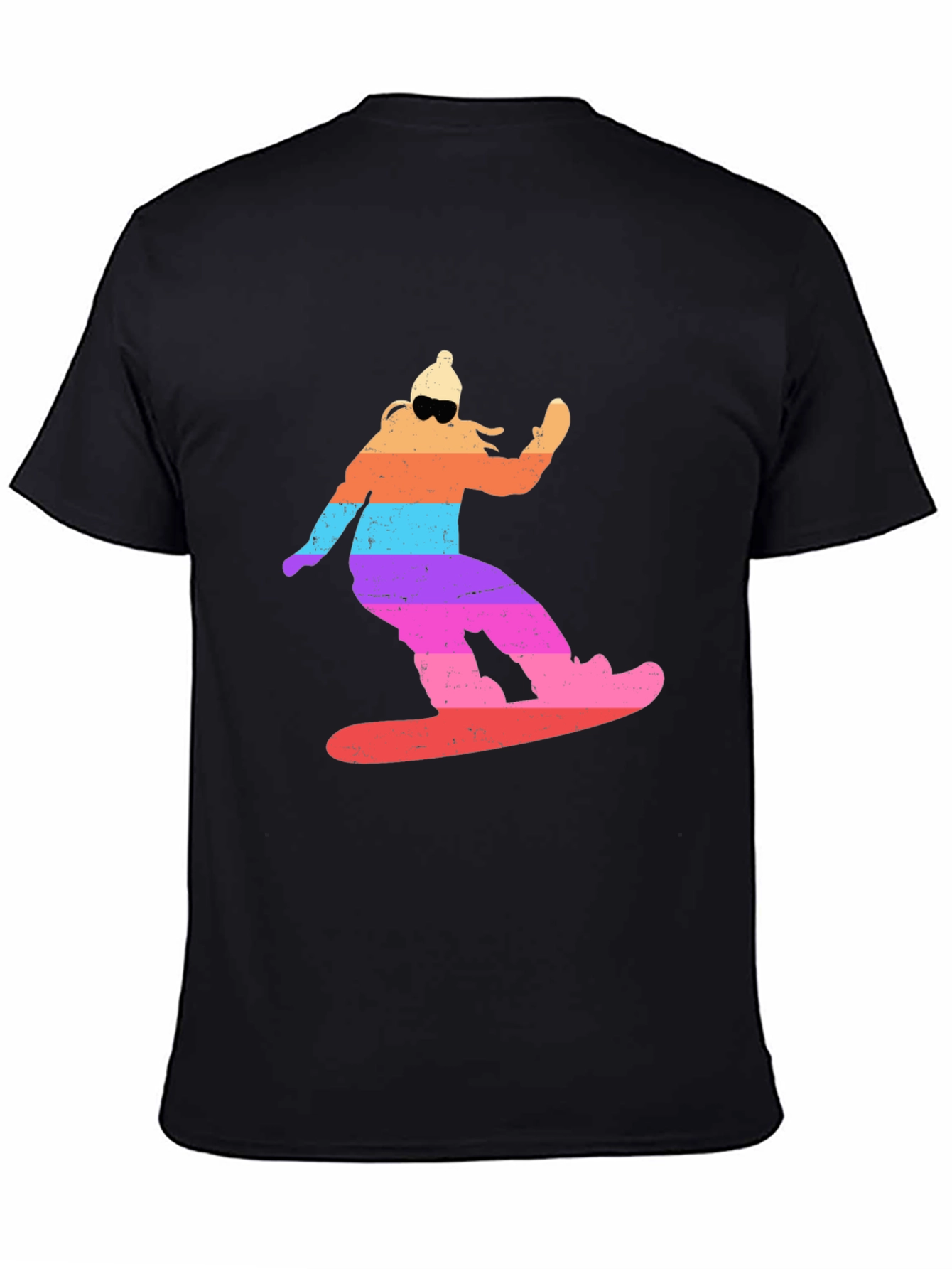 Retro Snowboarder Tee - Cool Winter Sports T-Shirt