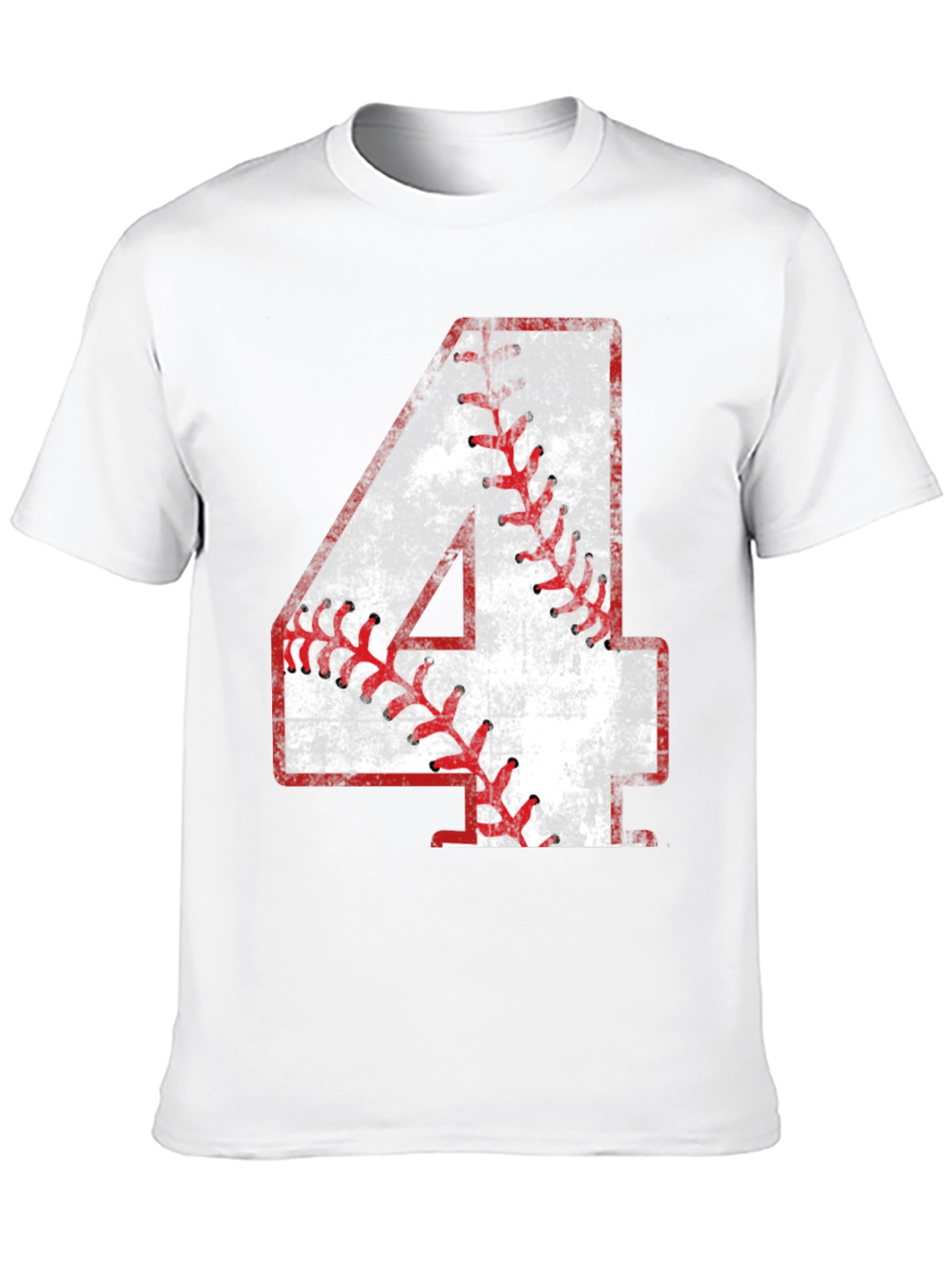 Baseball Number 4 T-Shirt