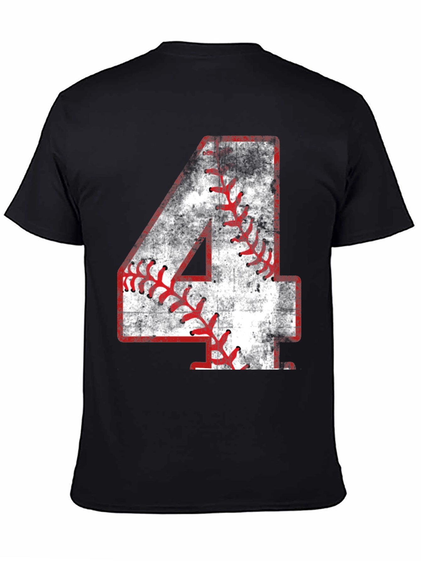 Baseball Number 4 T-Shirt