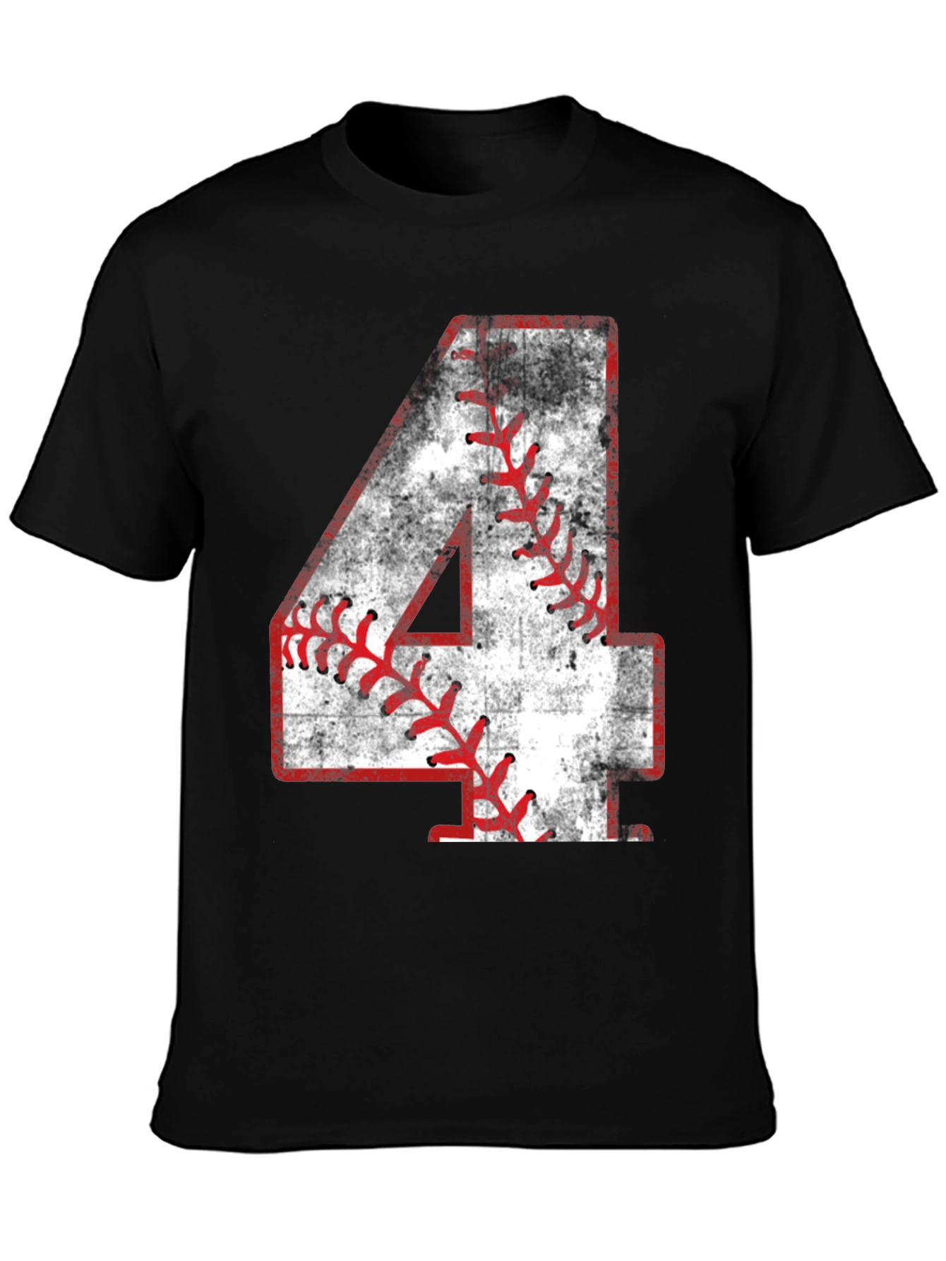 Baseball Number 4 T-Shirt
