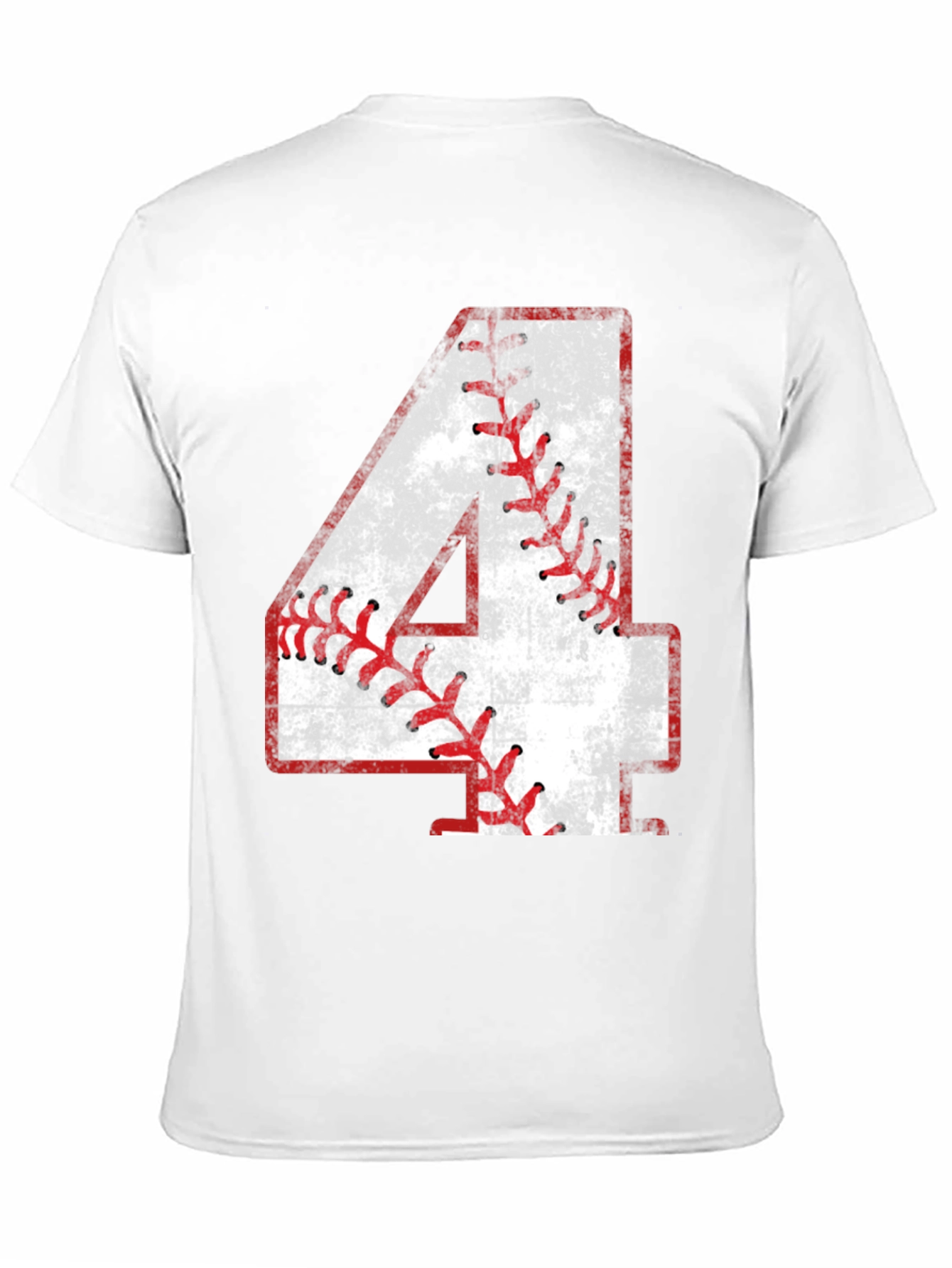 Baseball Number 4 T-Shirt