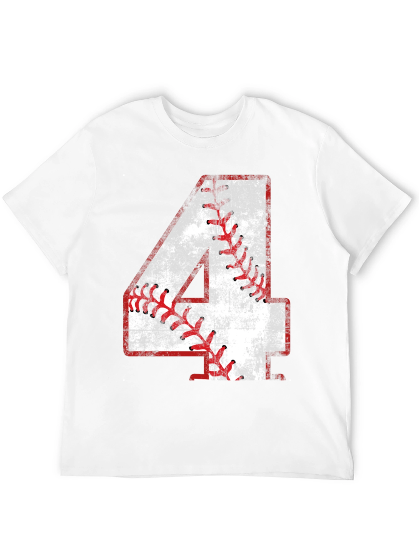 Baseball Number 4 T-Shirt