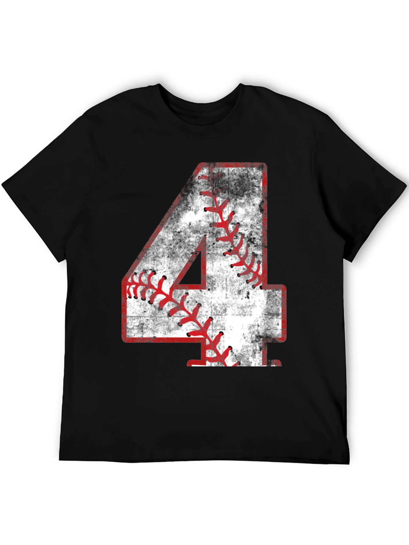 Baseball Number 4 T-Shirt