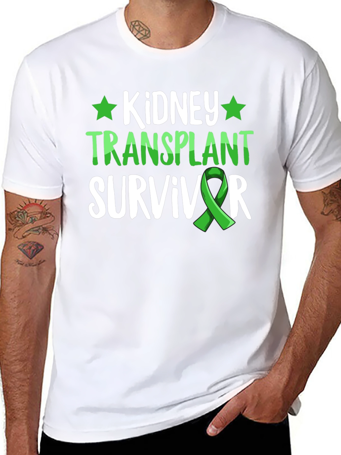 Kidney Transplant Survivor Awareness T-Shirt