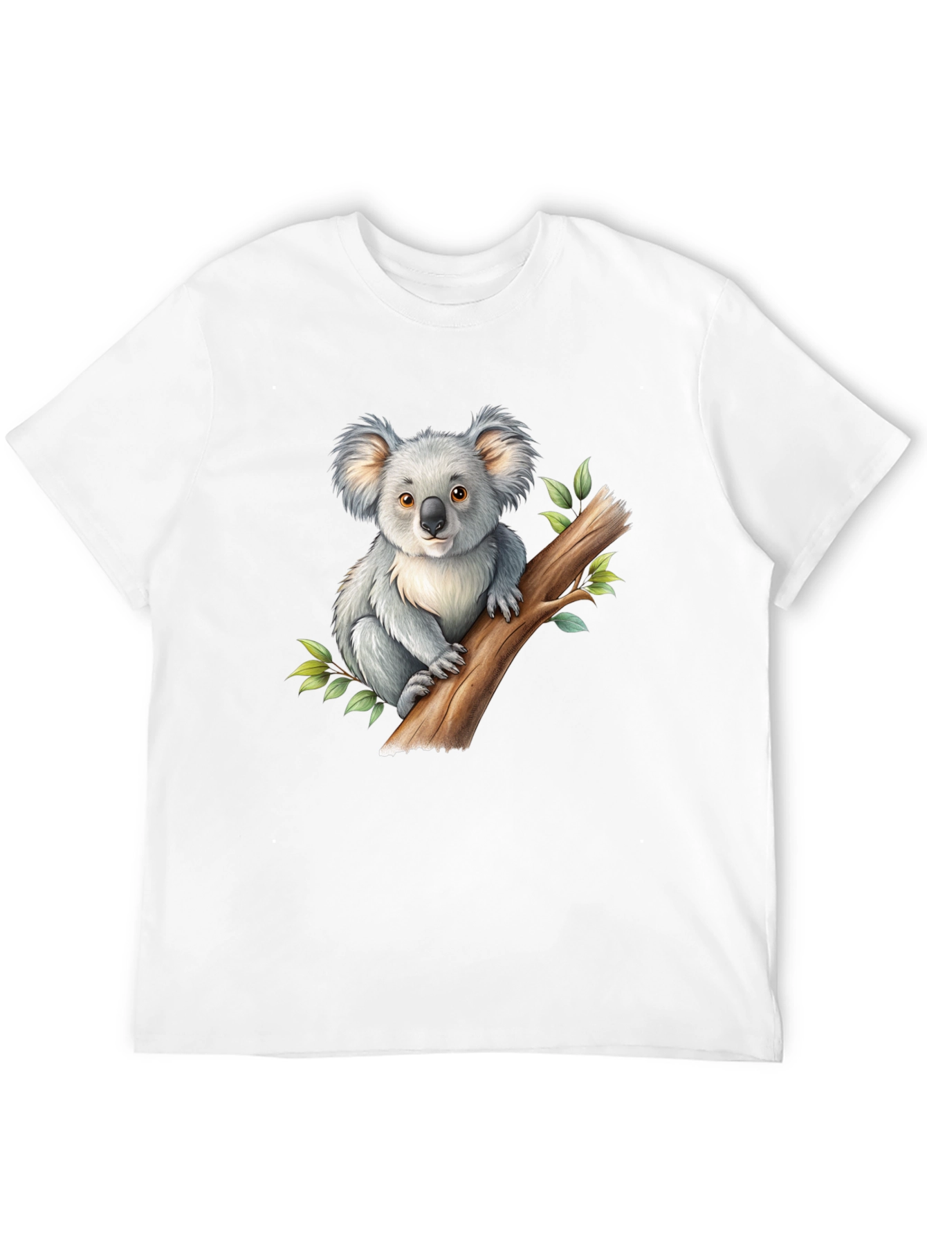 Koala Graphic Black T-Shirt