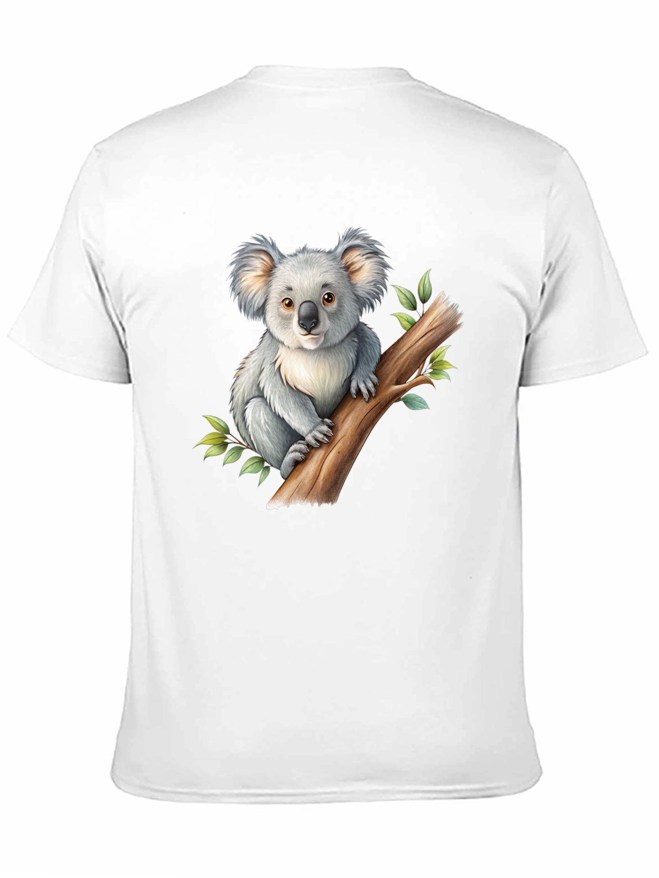 Koala Graphic Black T-Shirt