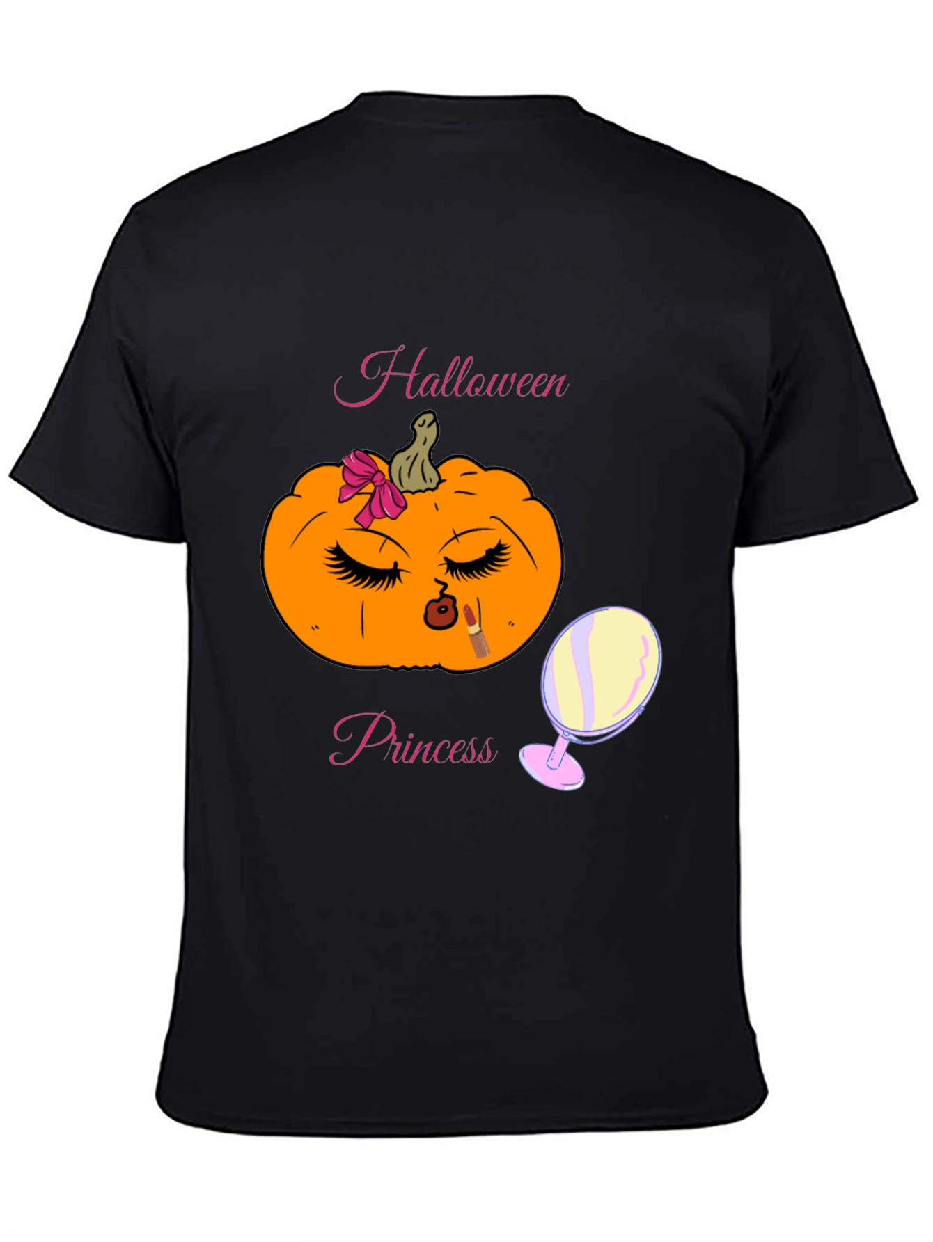Halloween Princess Pumpkin Graphic Tee