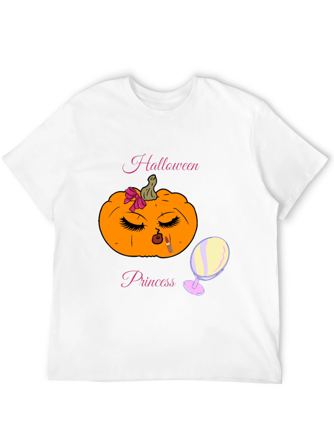 Halloween Princess Pumpkin Graphic Tee