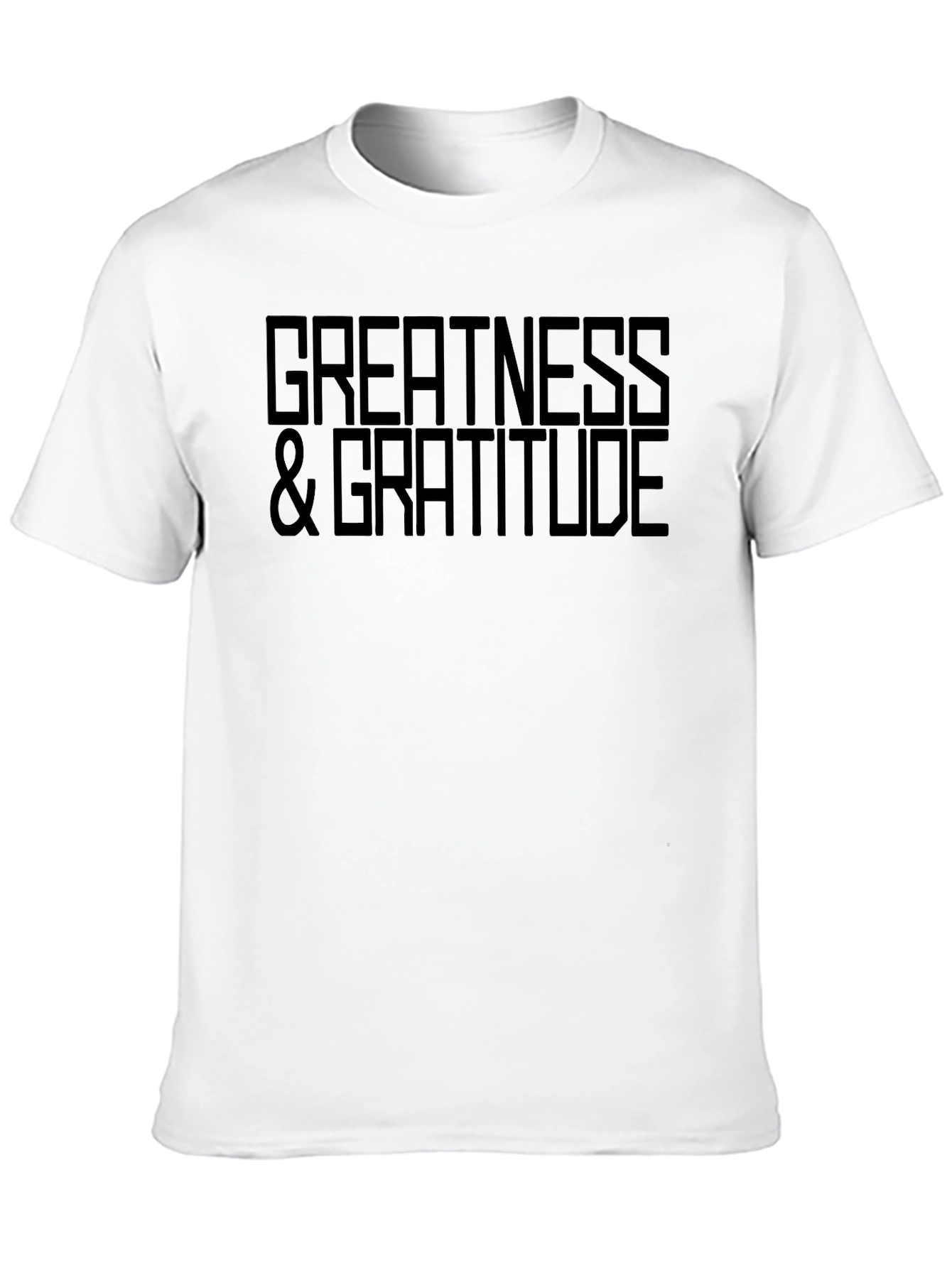 Greatness & Gratitude T-Shirt - Black