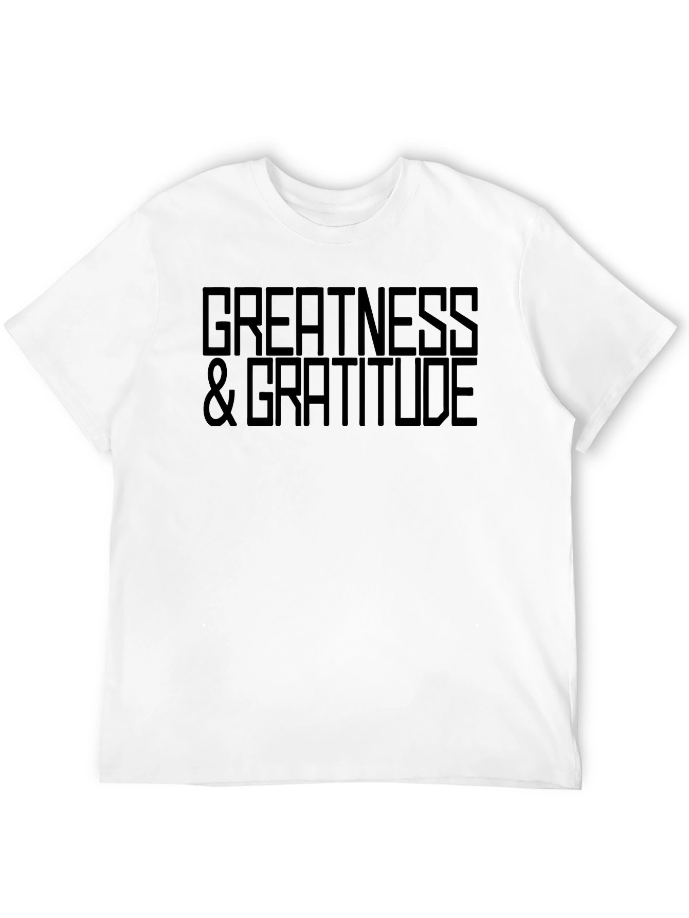 Greatness & Gratitude T-Shirt - Black