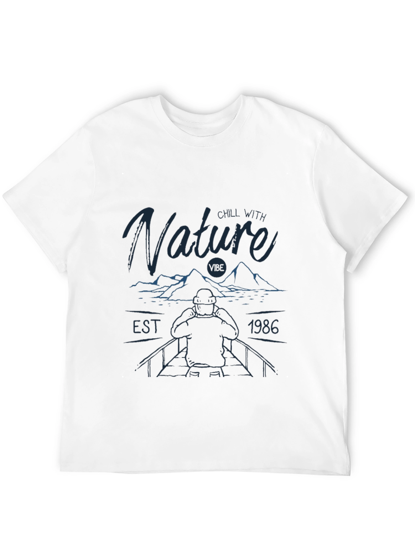 Chill With Nature Graphic T-Shirt