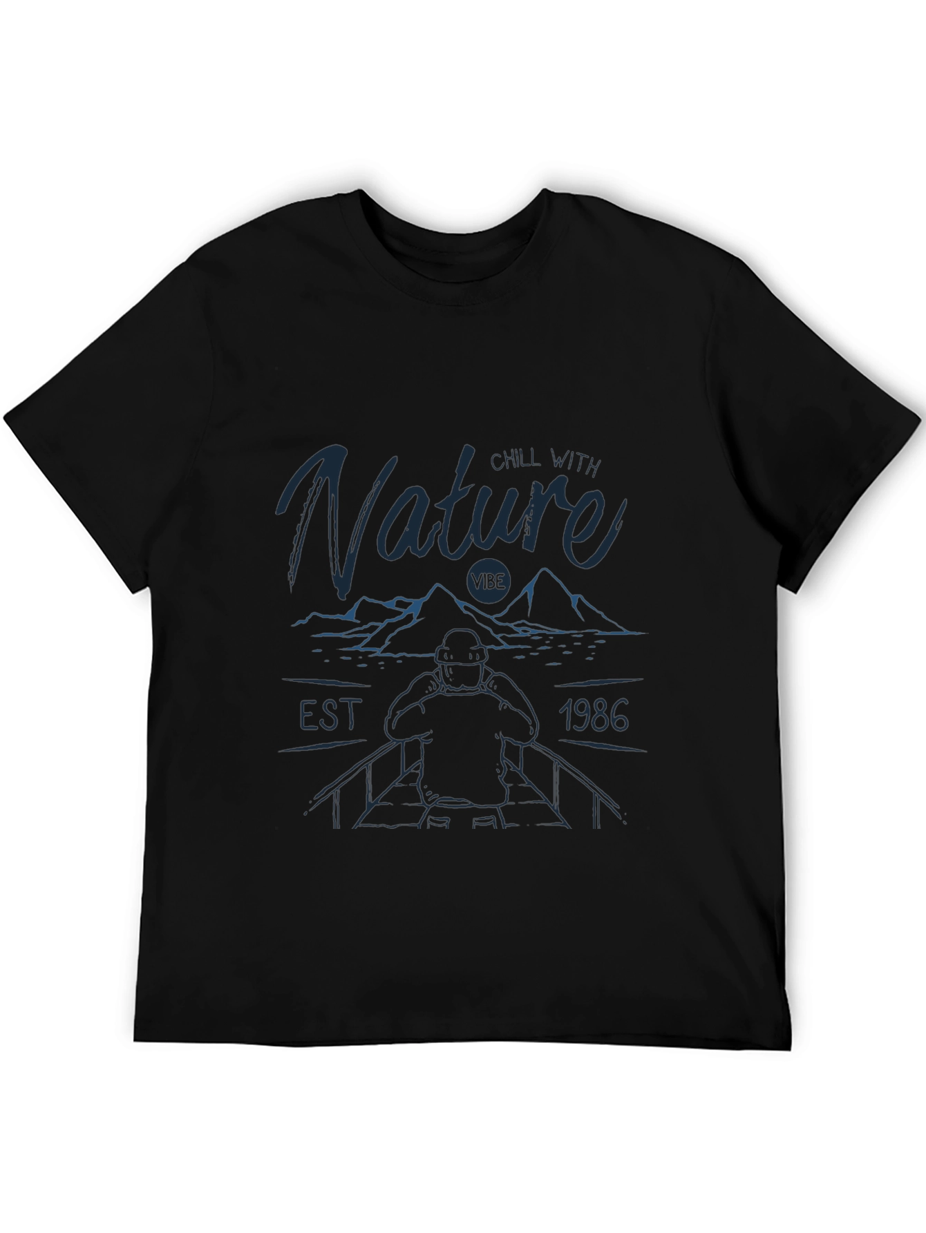 Chill With Nature Graphic T-Shirt