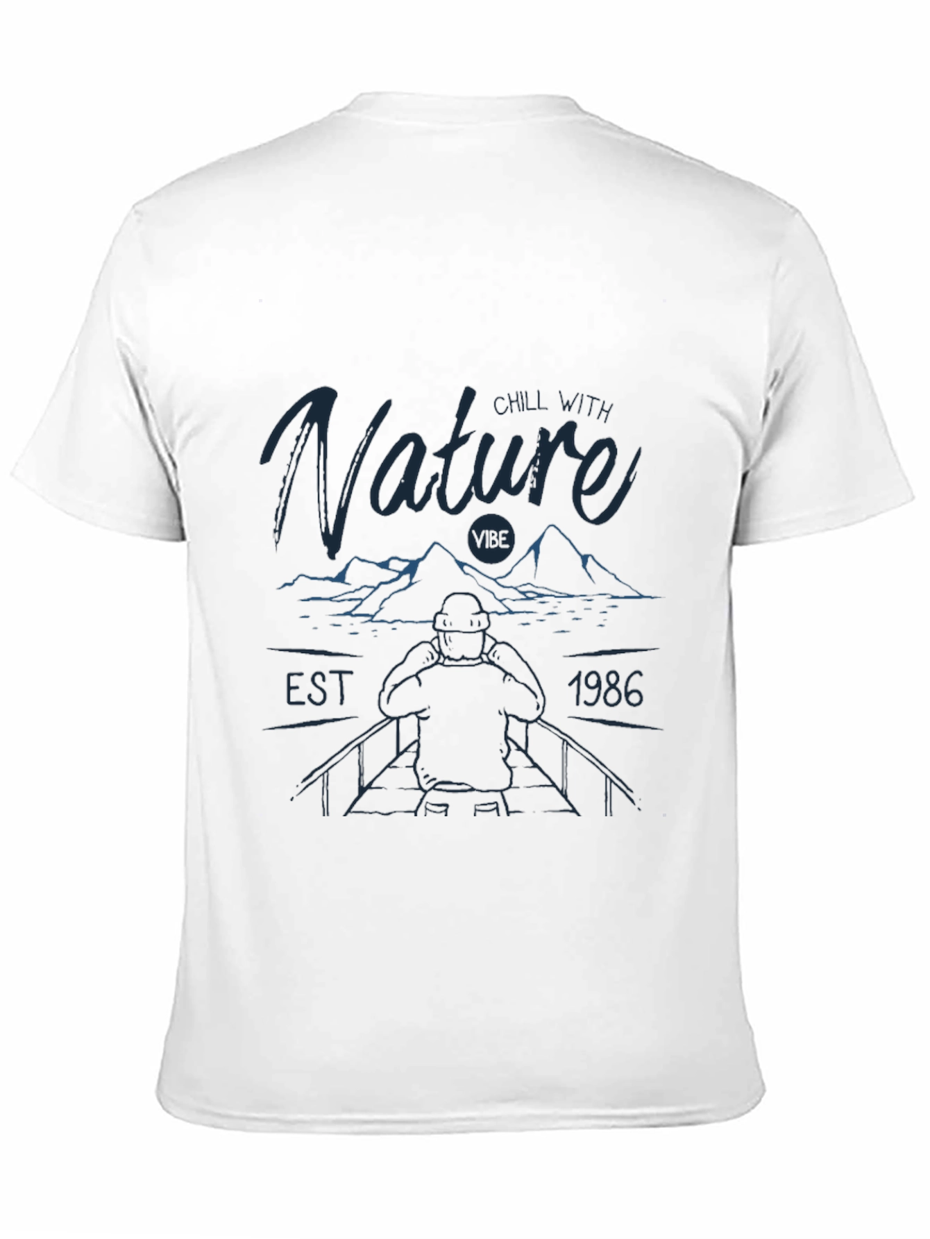 Chill With Nature Graphic T-Shirt