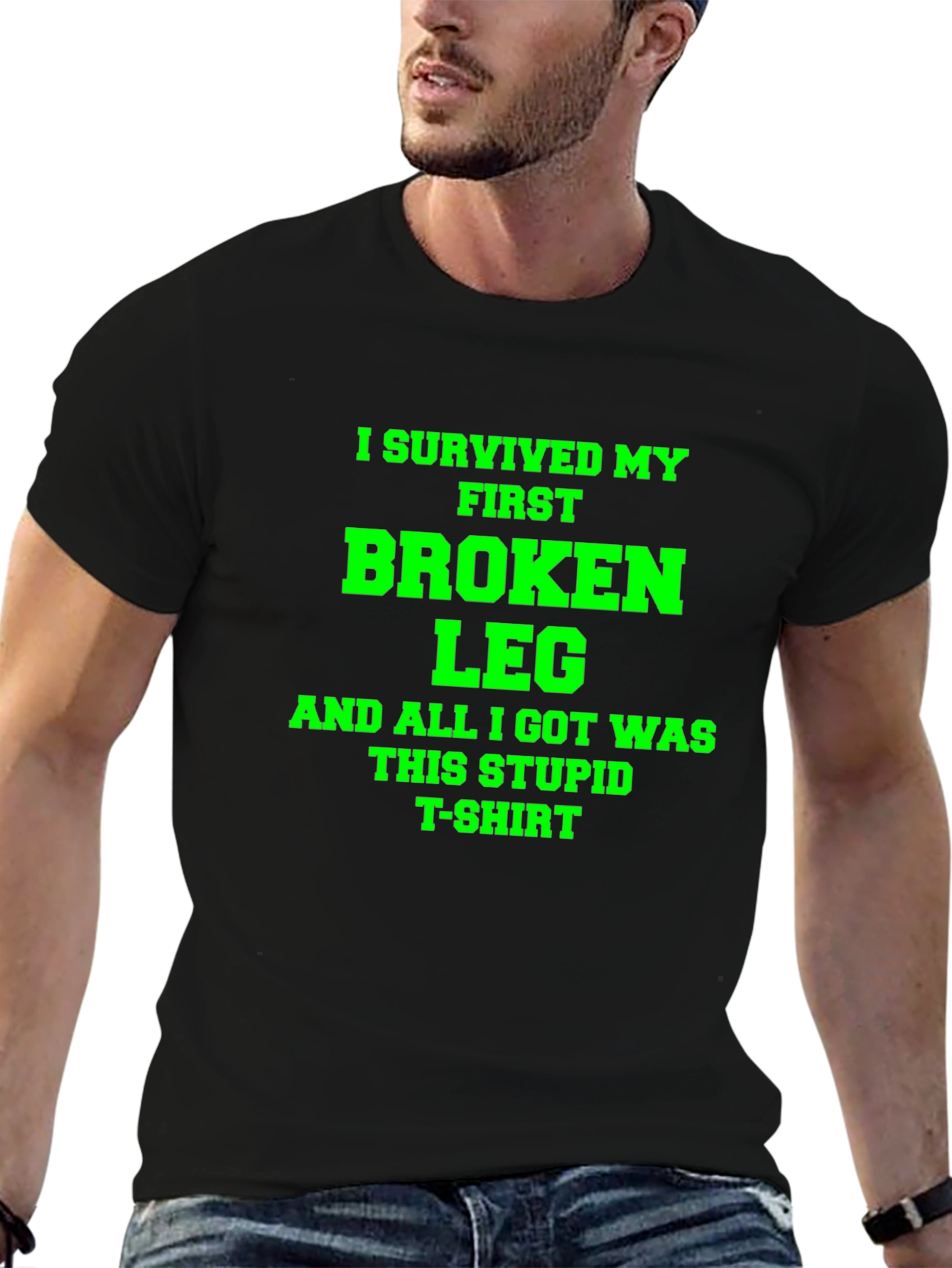 I Survived My First Broken Leg T-Shirt