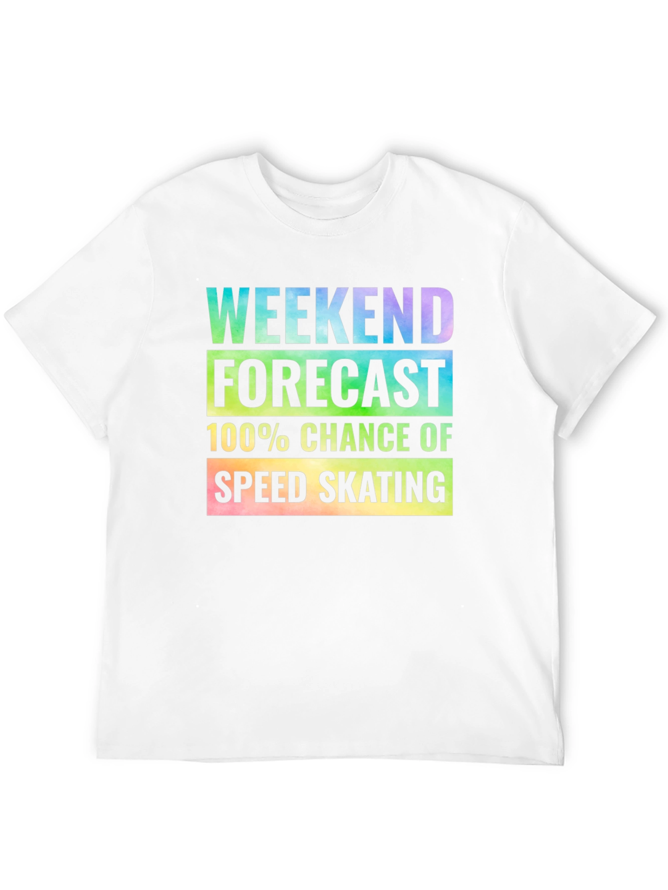 Speed Skating Weekend Forecast T-Shirt