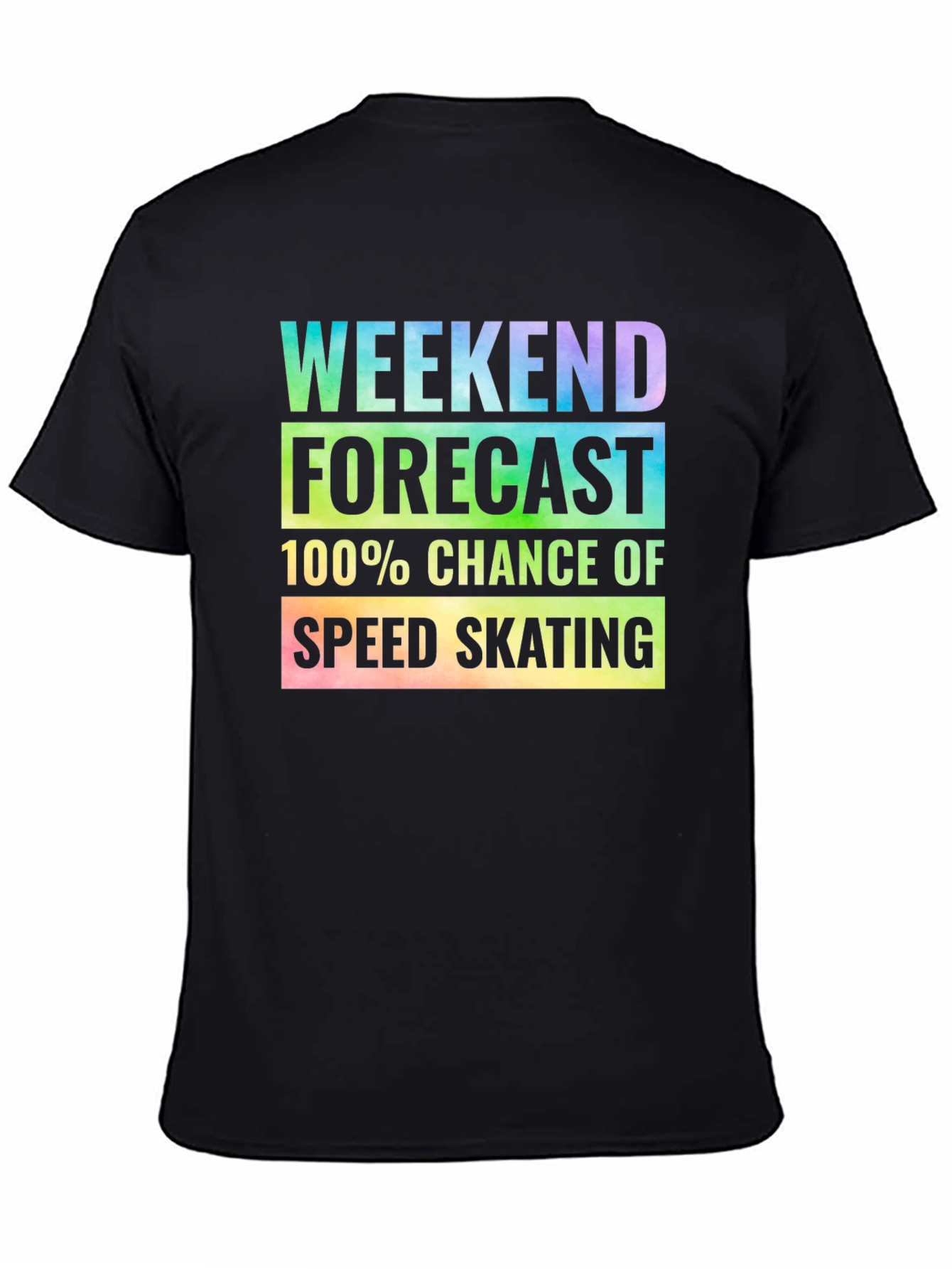 Speed Skating Weekend Forecast T-Shirt
