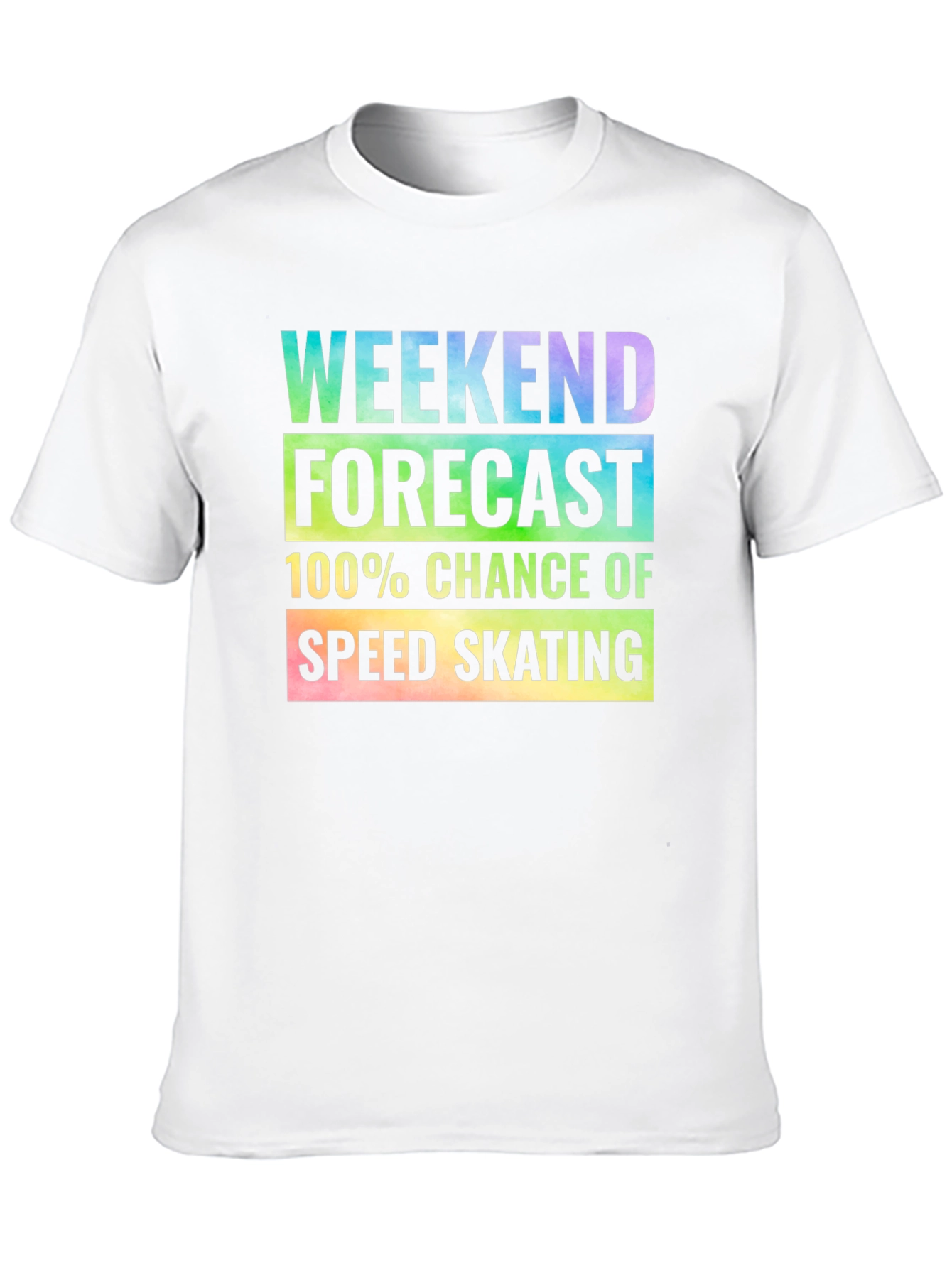 Speed Skating Weekend Forecast T-Shirt