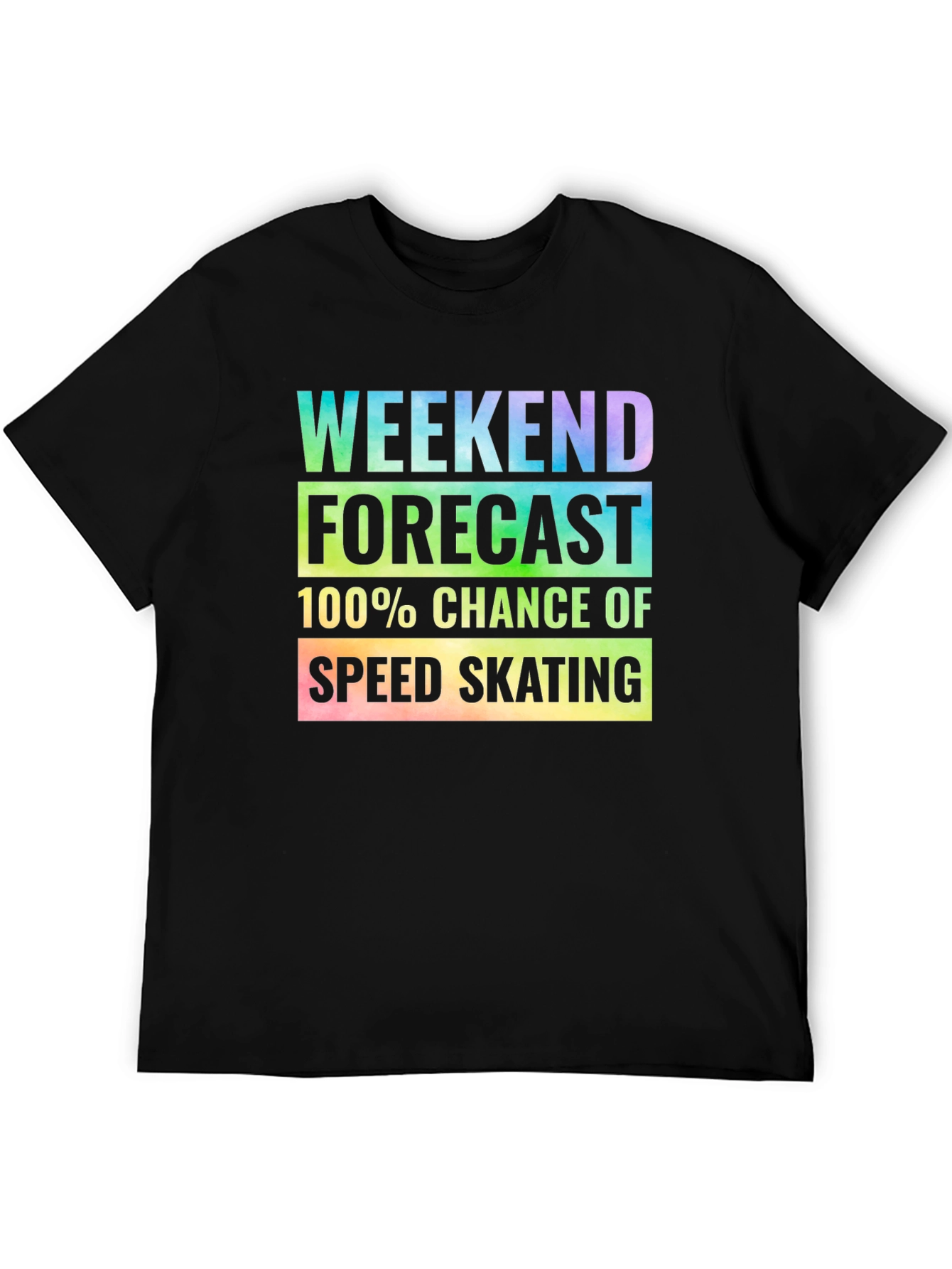 Speed Skating Weekend Forecast T-Shirt
