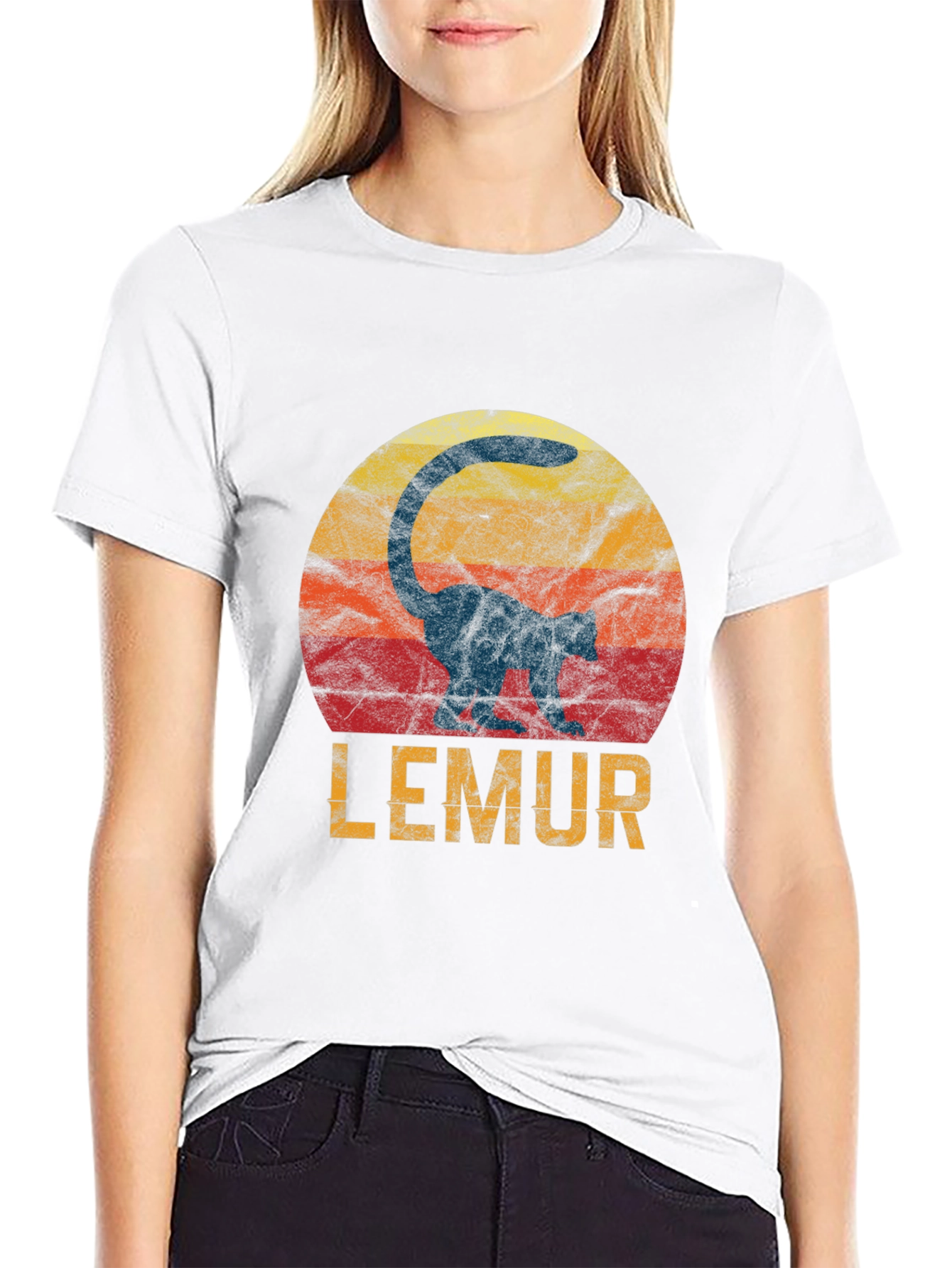 Retro Lemur T-Shirt