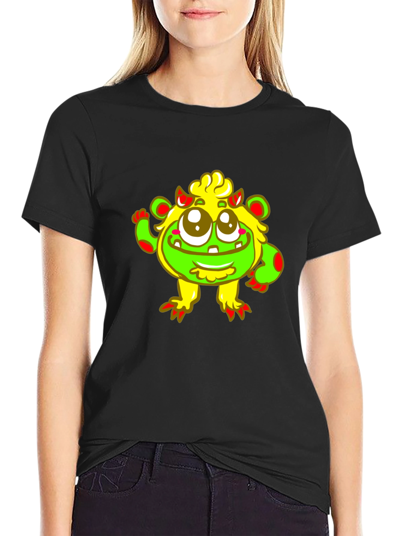 Monster Graphic T-Shirt - Fun Cartoon Design