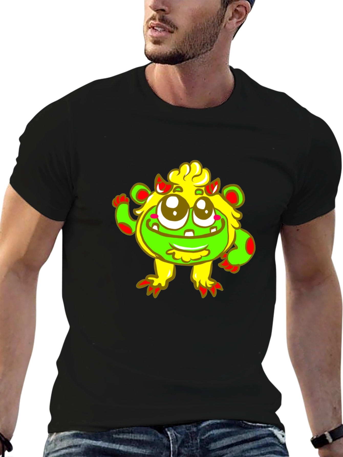 Monster Graphic T-Shirt - Fun Cartoon Design