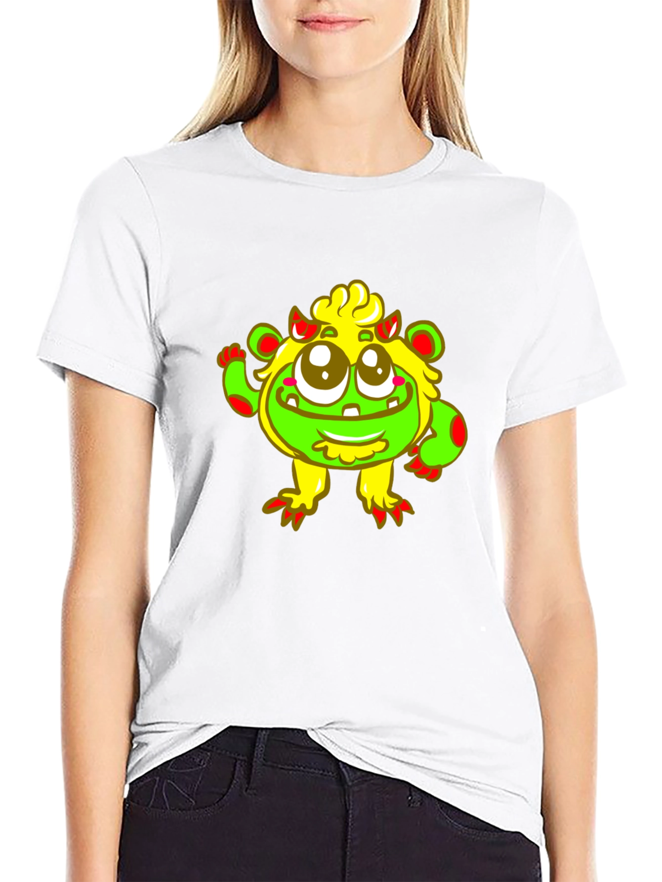 Monster Graphic T-Shirt - Fun Cartoon Design