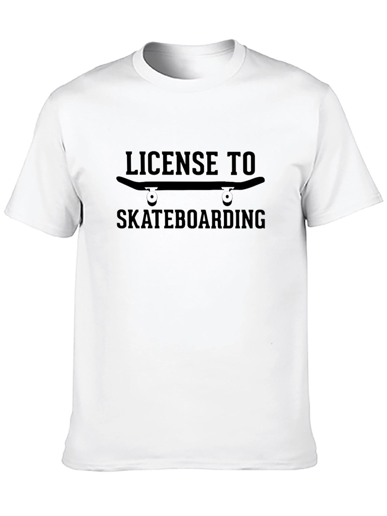 License To Skateboarding Graphic Tee