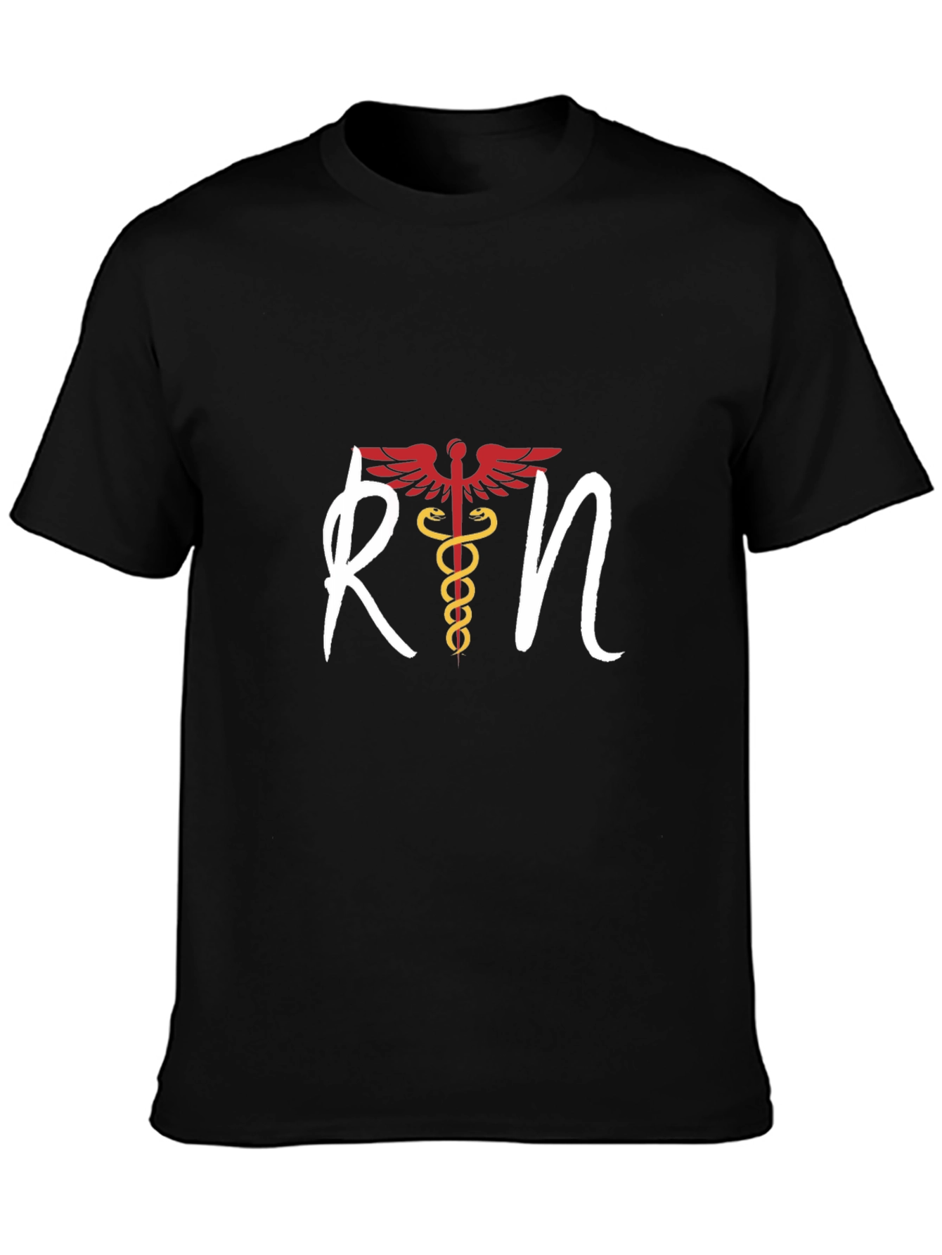 RN Caduceus Graphic T-Shirt - Nurse Apparel