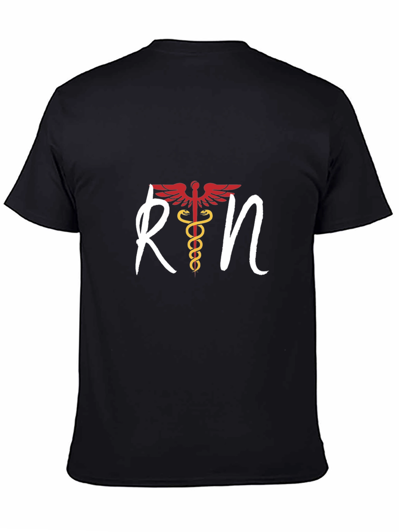 RN Caduceus Graphic T-Shirt - Nurse Apparel