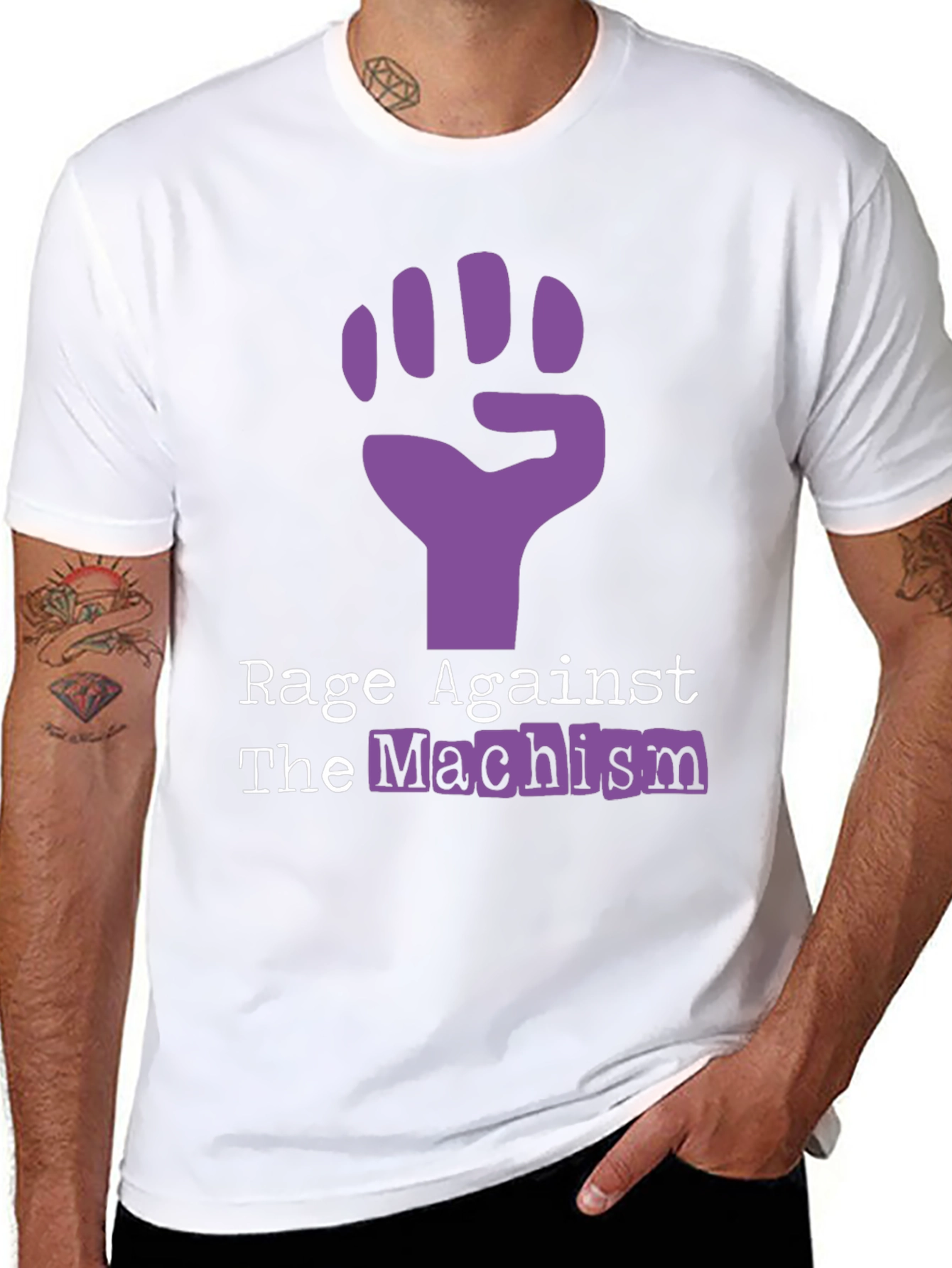 Rage Against the Machism Graphic Tee