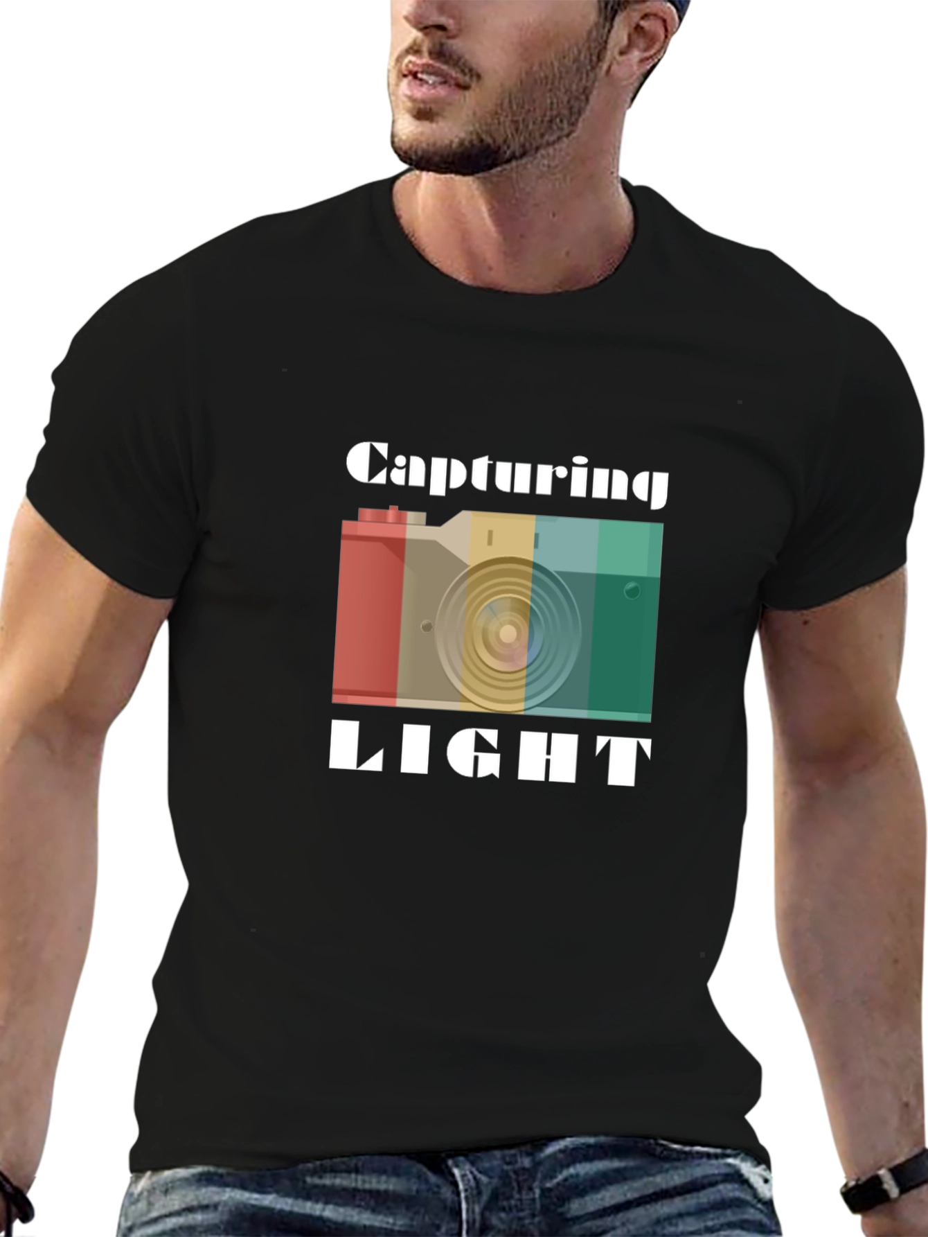 Capturing Light Camera Graphic Tee