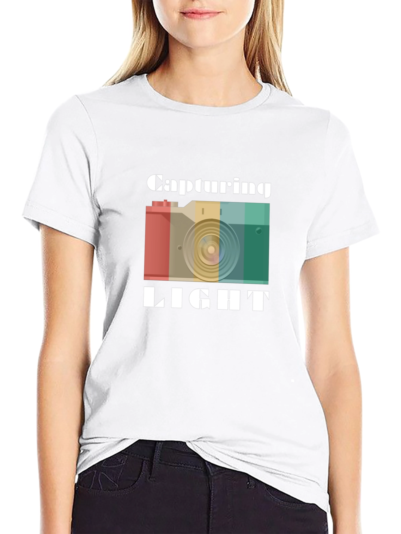 Capturing Light Camera Graphic Tee