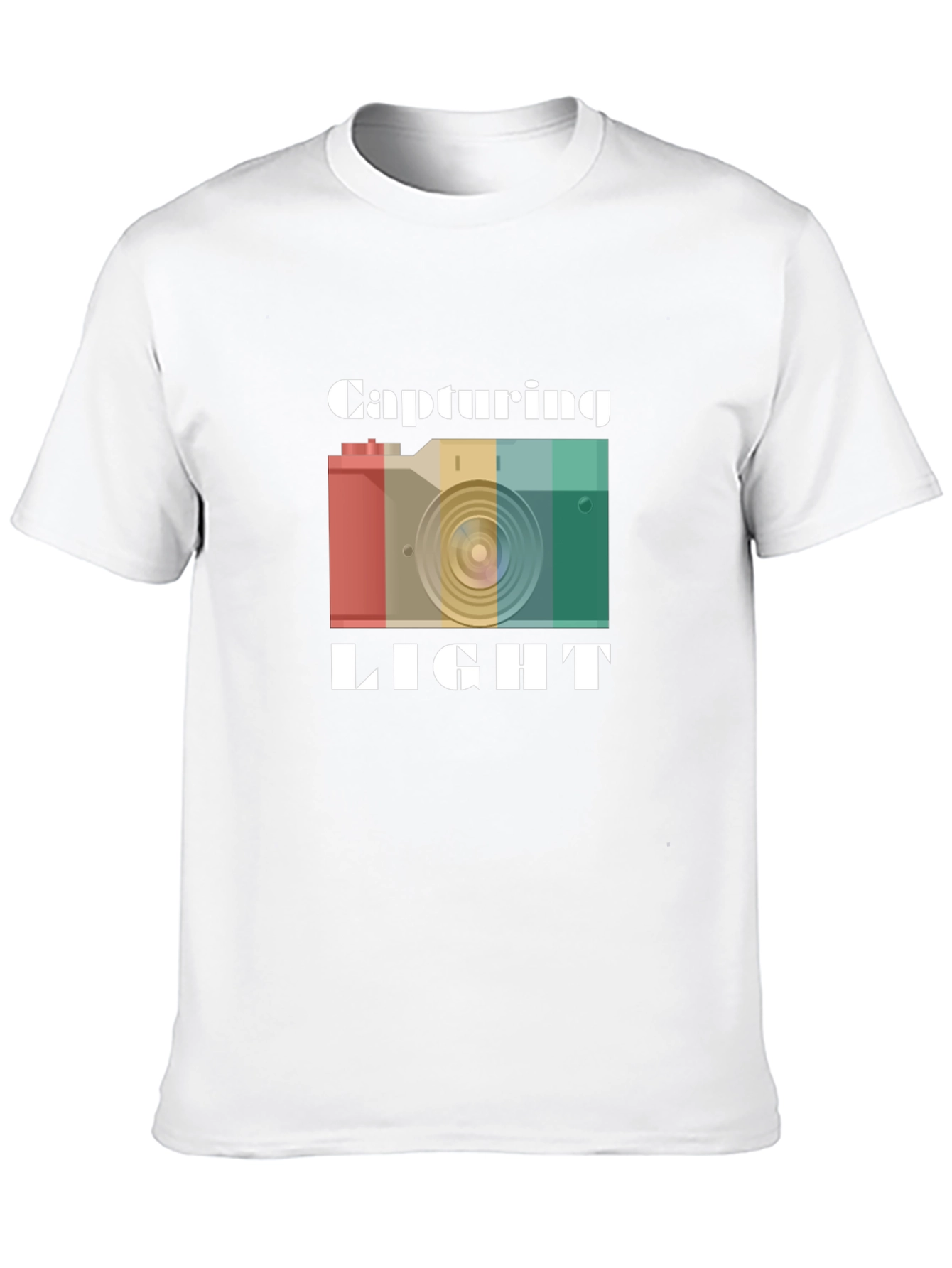 Capturing Light Camera Graphic Tee