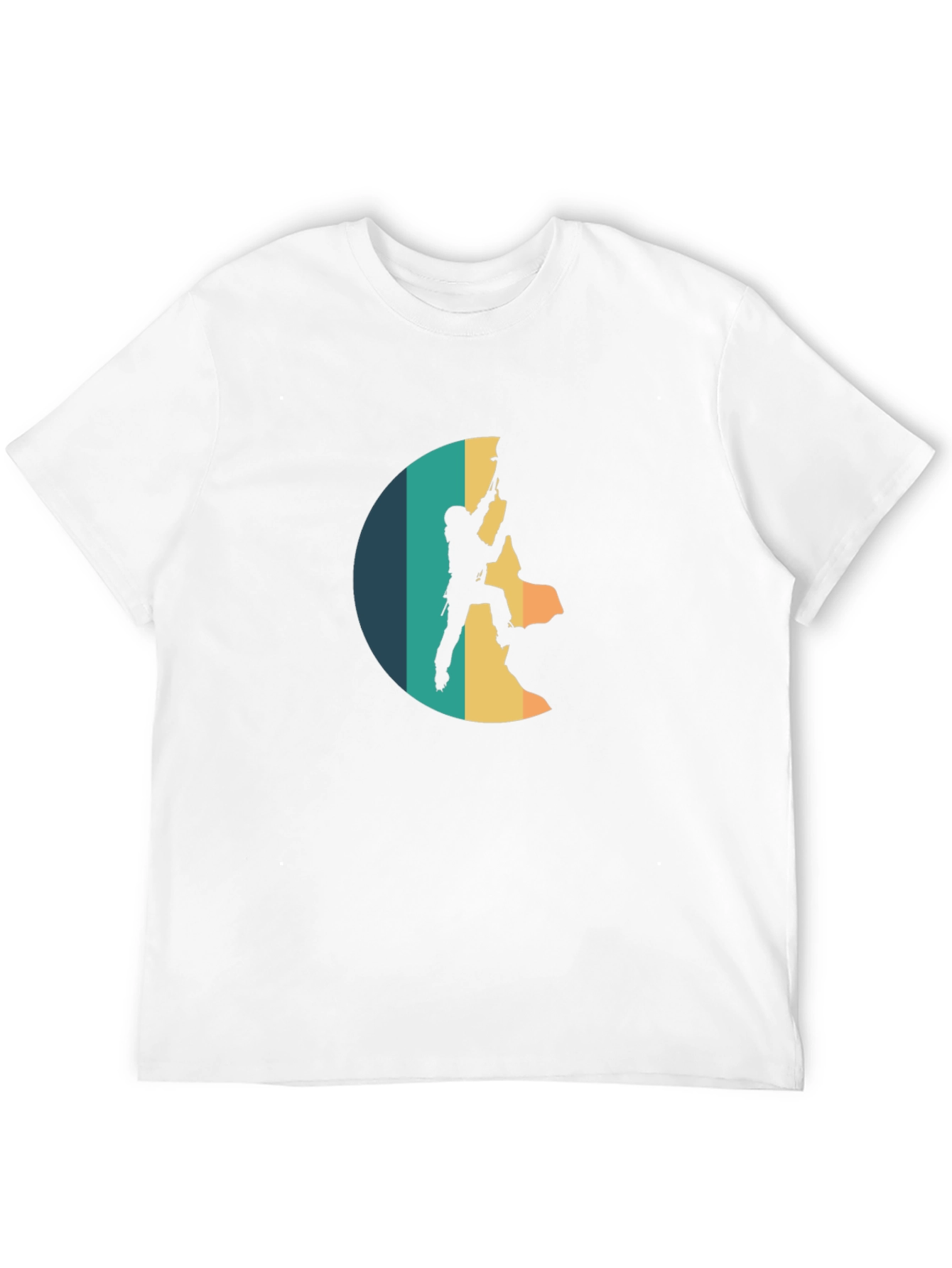 Climbing Retro Style T-Shirt