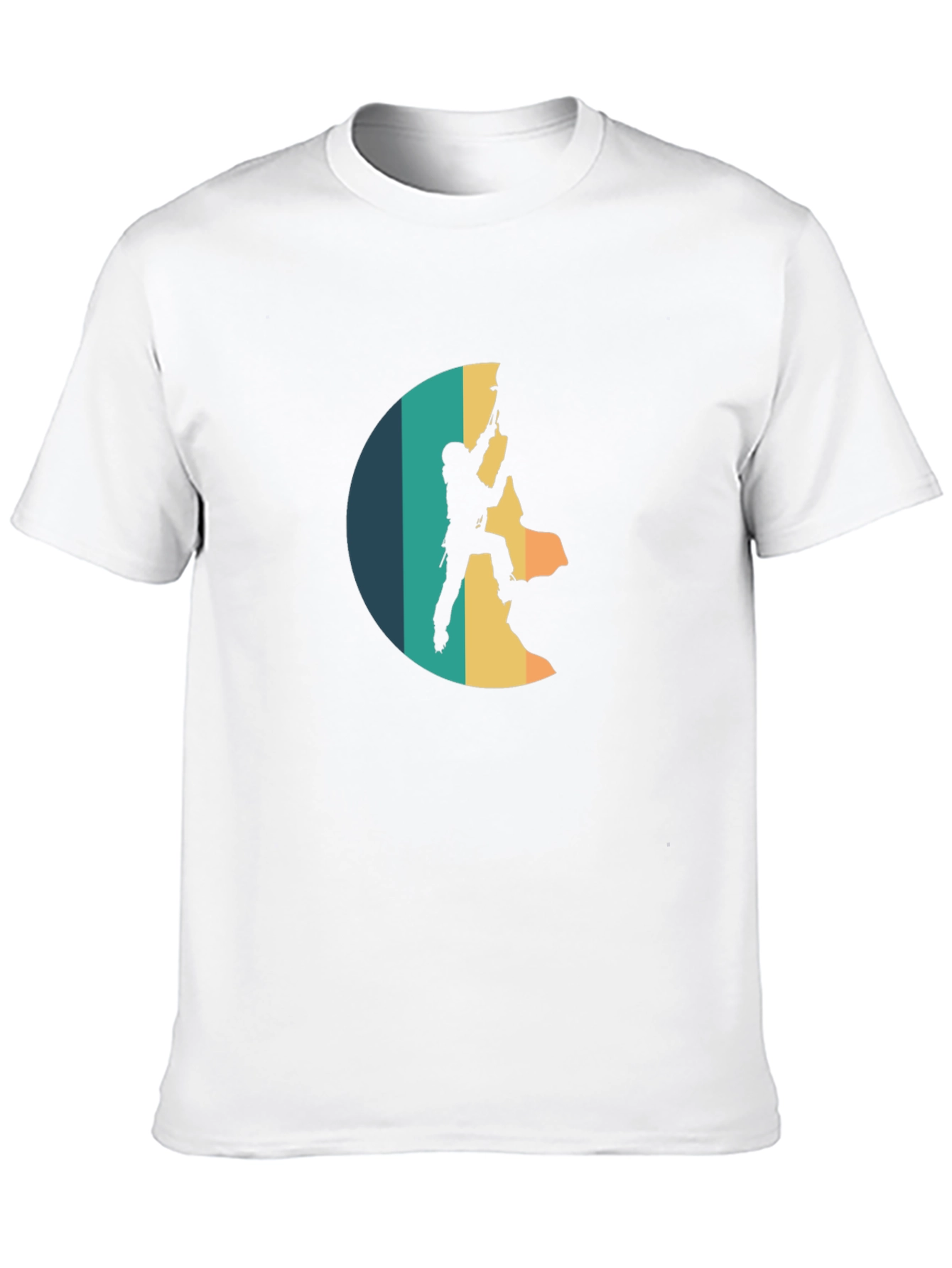 Climbing Retro Style T-Shirt