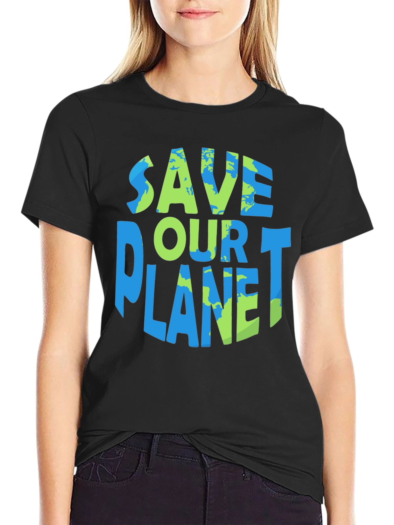 Save Our Planet T-Shirt - Eco-Friendly Design