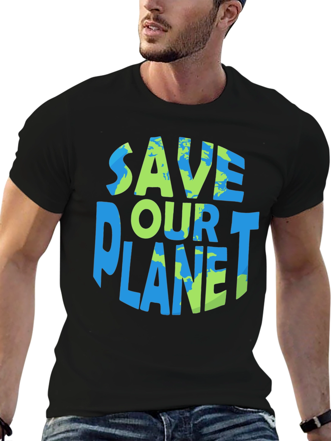 Save Our Planet T-Shirt - Eco-Friendly Design