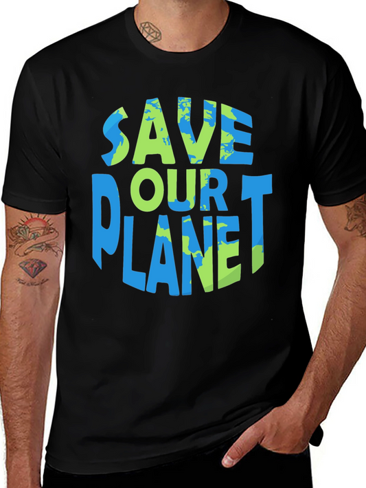 Save Our Planet T-Shirt - Eco-Friendly Design