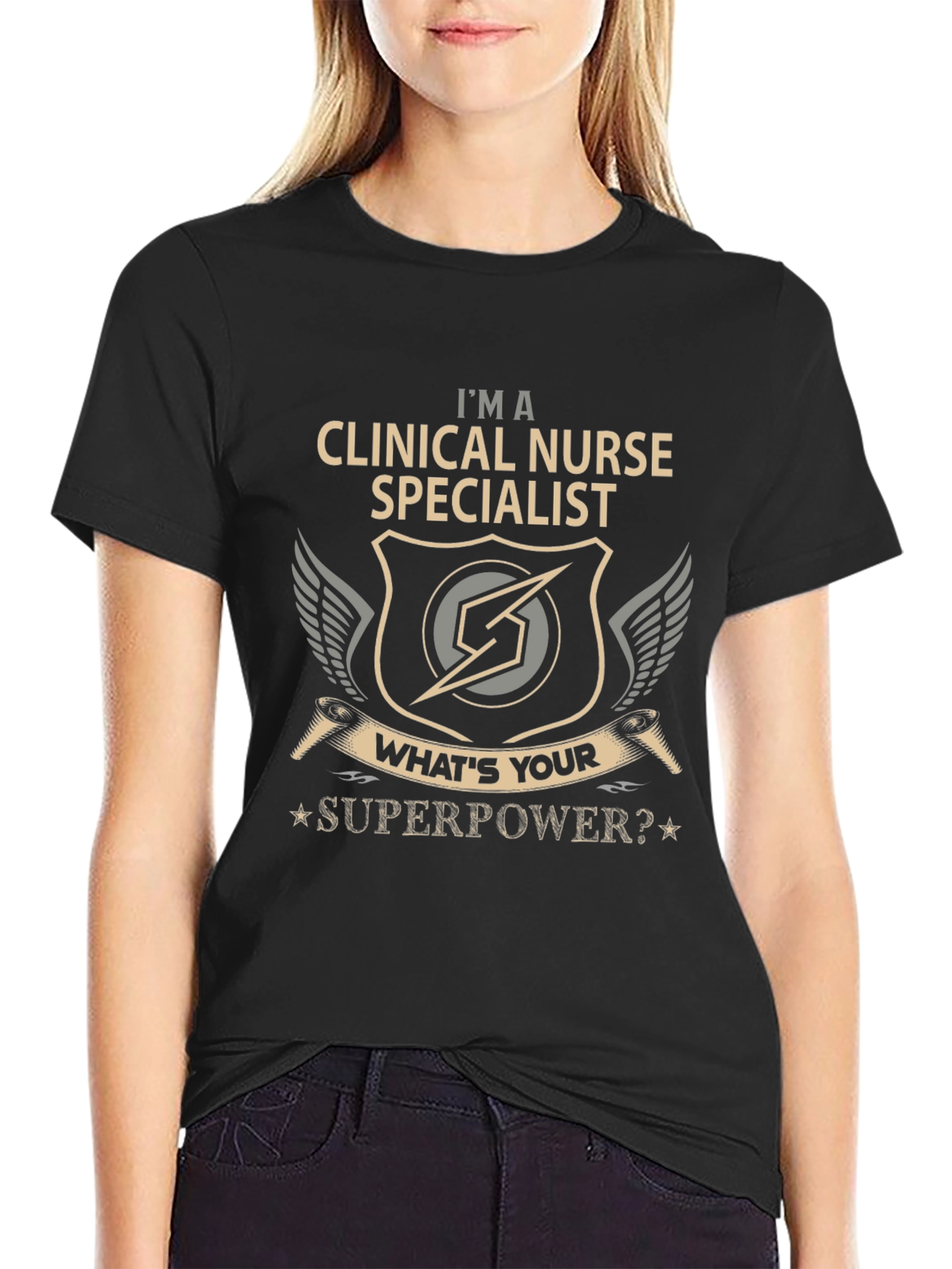 Clinical Nurse Specialist T-Shirt - Superpower Design