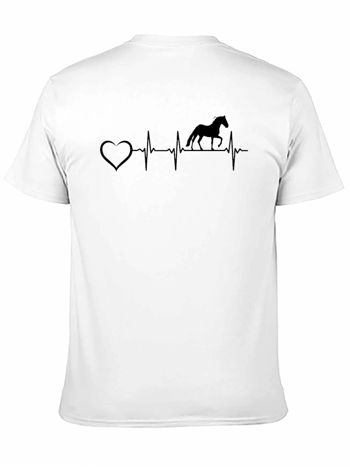 Heartbeat Horse Lover T-Shirt - Equestrian Style