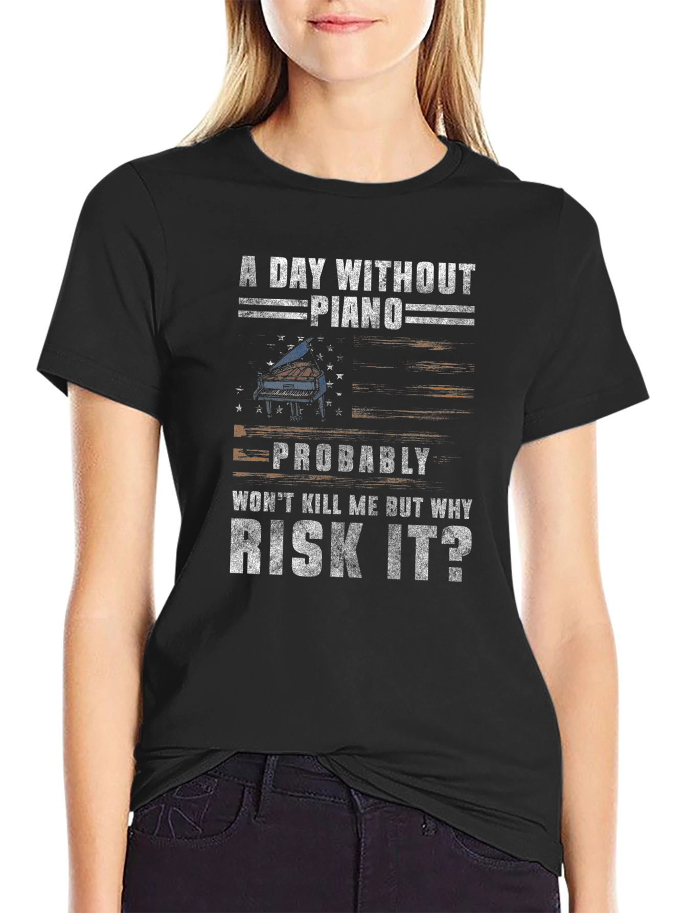 A Day Without Piano T-Shirt