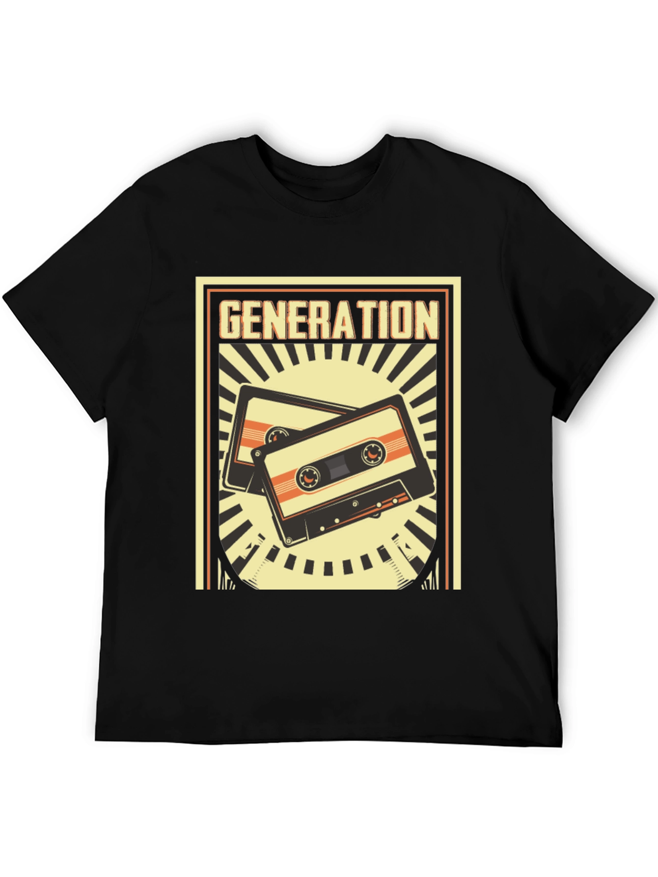 Retro Generation Cassette Tape Graphic Tee
