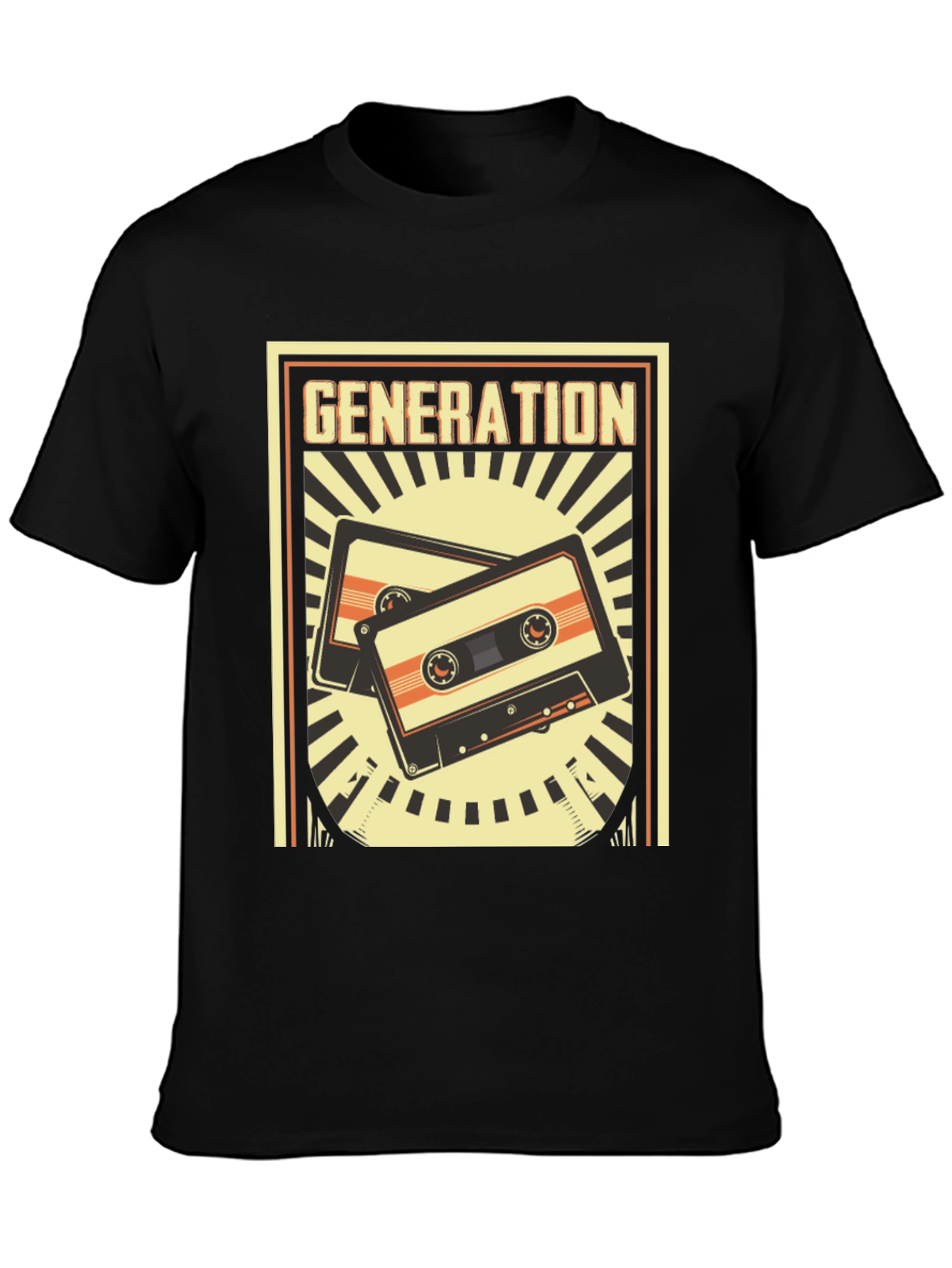 Retro Generation Cassette Tape Graphic Tee