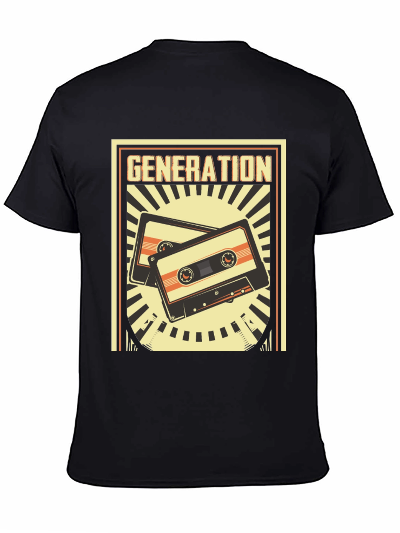 Retro Generation Cassette Tape Graphic Tee