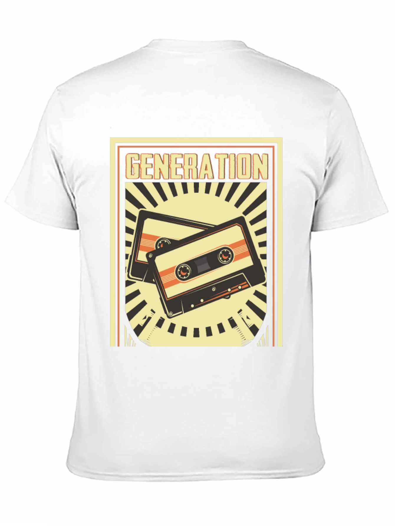 Retro Generation Cassette Tape Graphic Tee