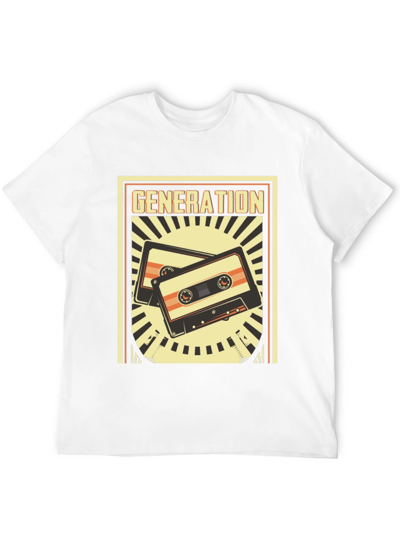 Retro Generation Cassette Tape Graphic Tee