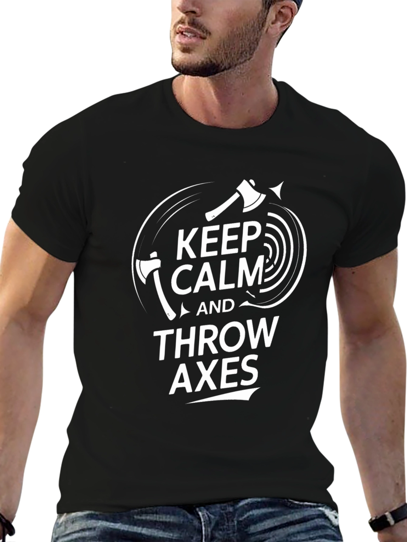Keep Calm and Throw Axes T-Shirt