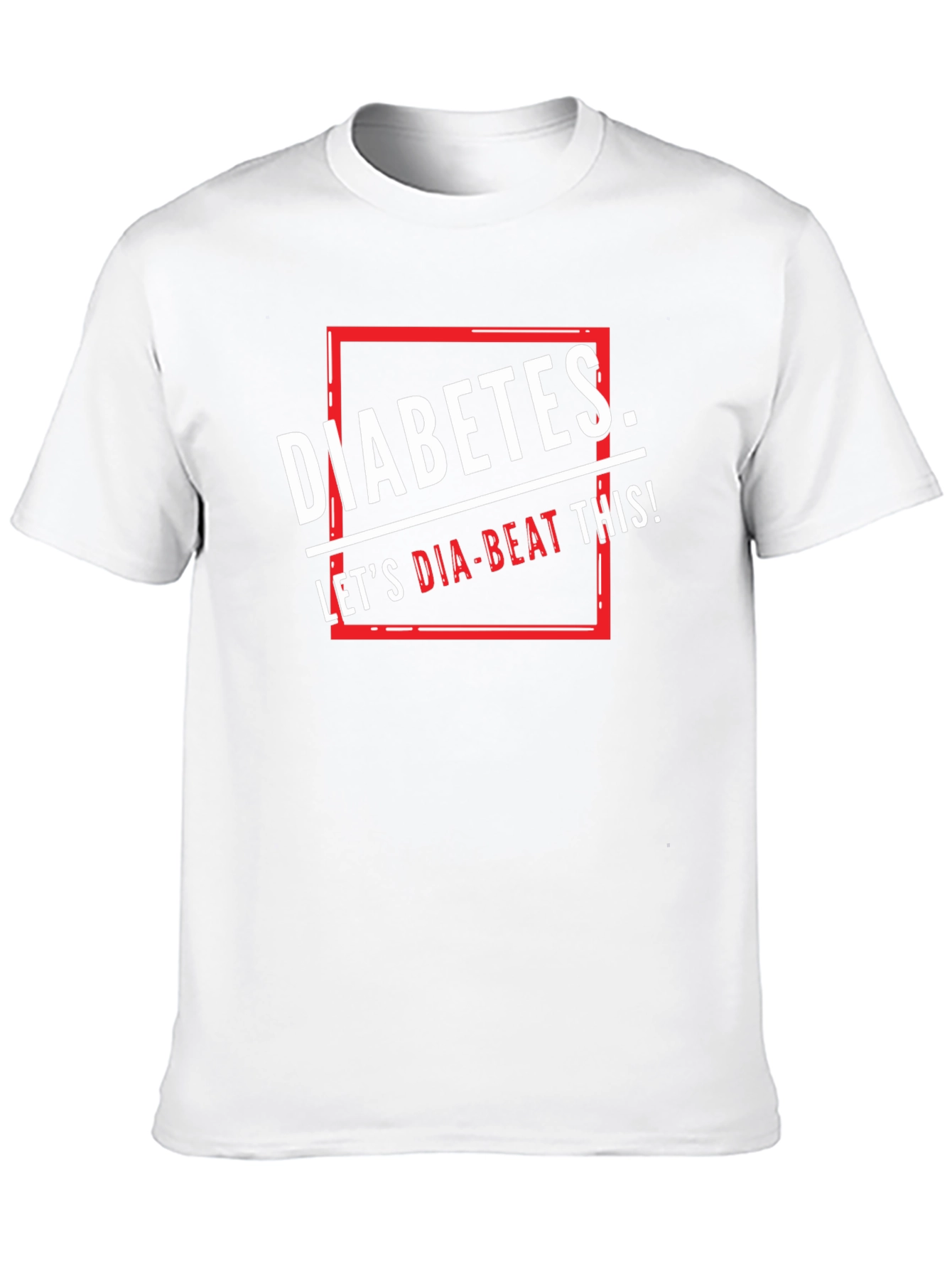 Diabetes Lets Dia-Beat This! Graphic T-Shirt
