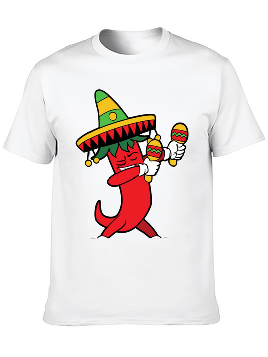 Fiesta Pepper Graphic T-Shirt - Spicy Style